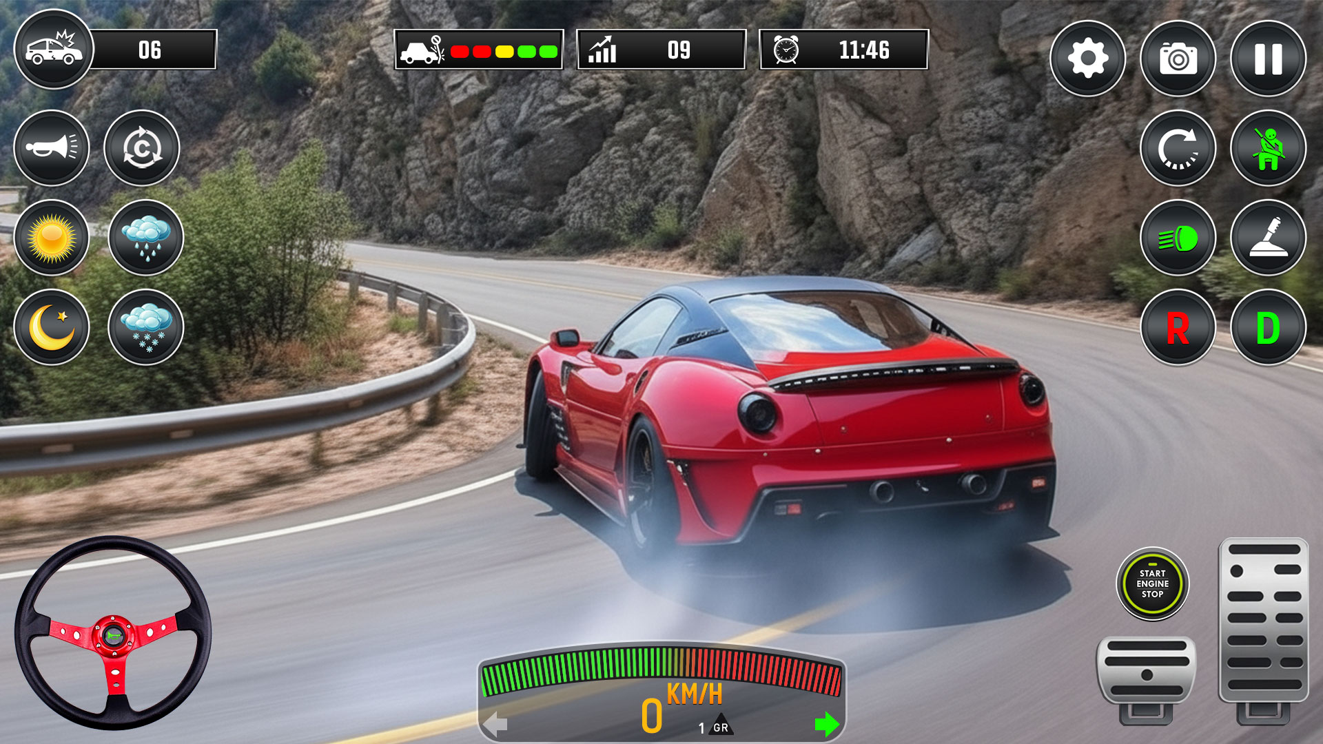 اسکرین شات 5 بازی Driving School - Car Games 3D