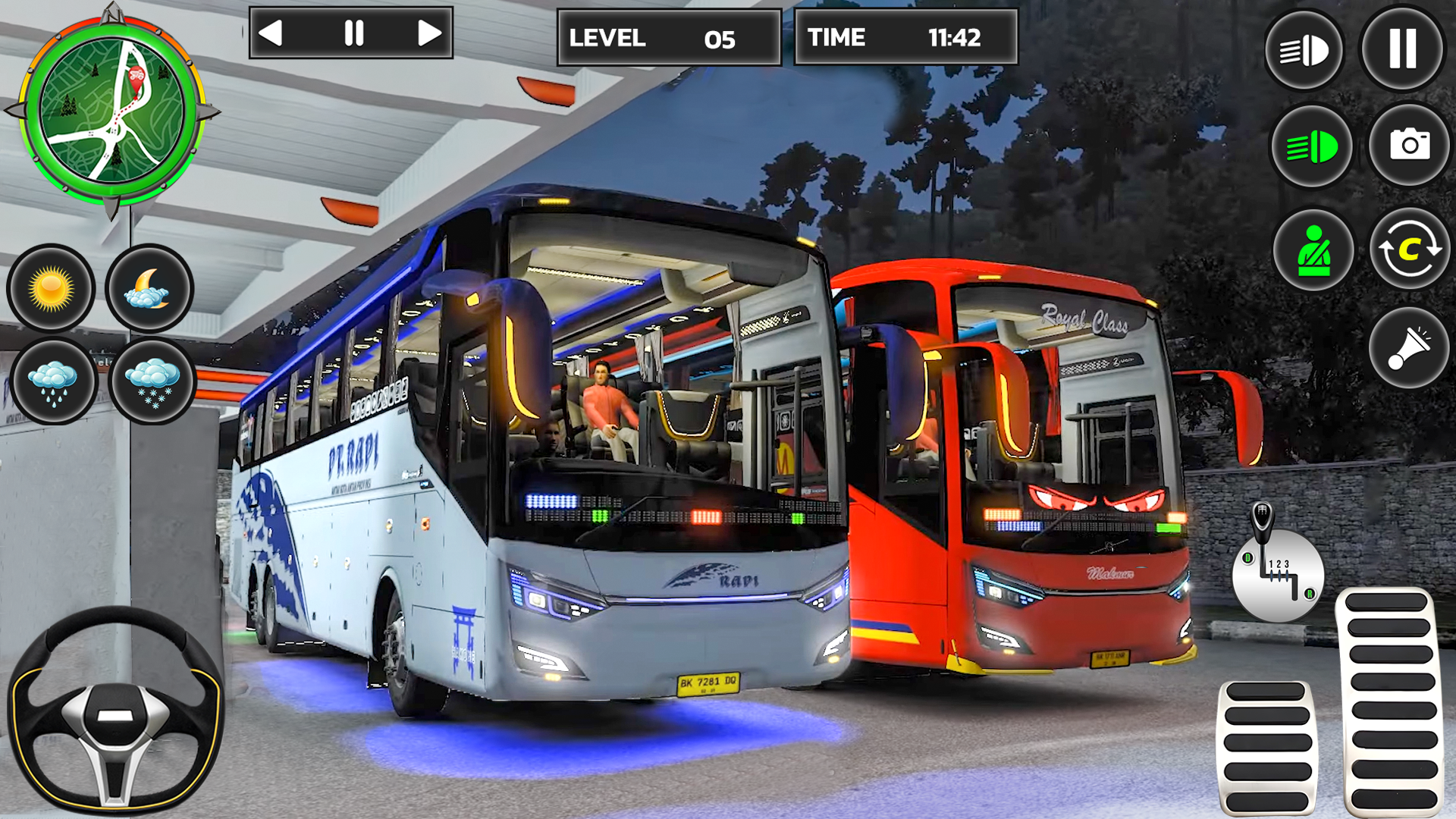 اسکرین شات 5 بازی Bus Driving Bus Transport Game