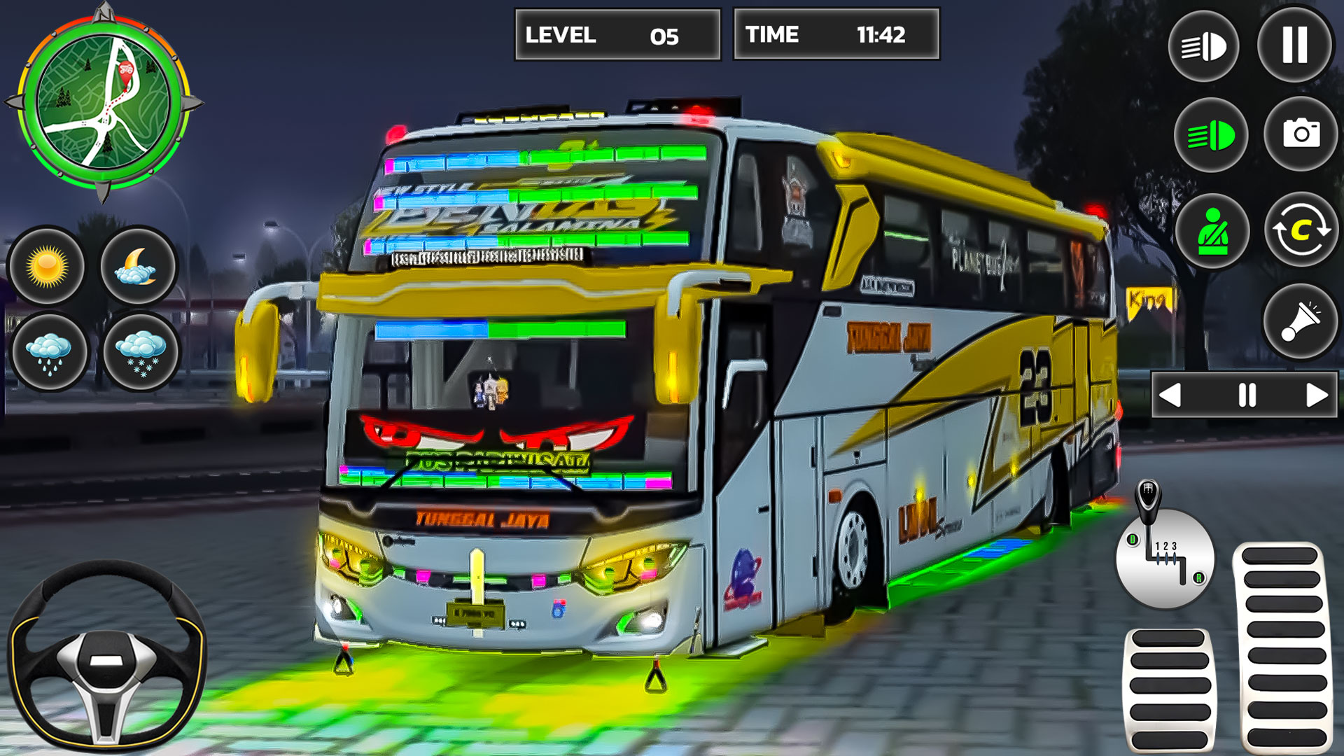 اسکرین شات 8 بازی Bus Driving Bus Transport Game