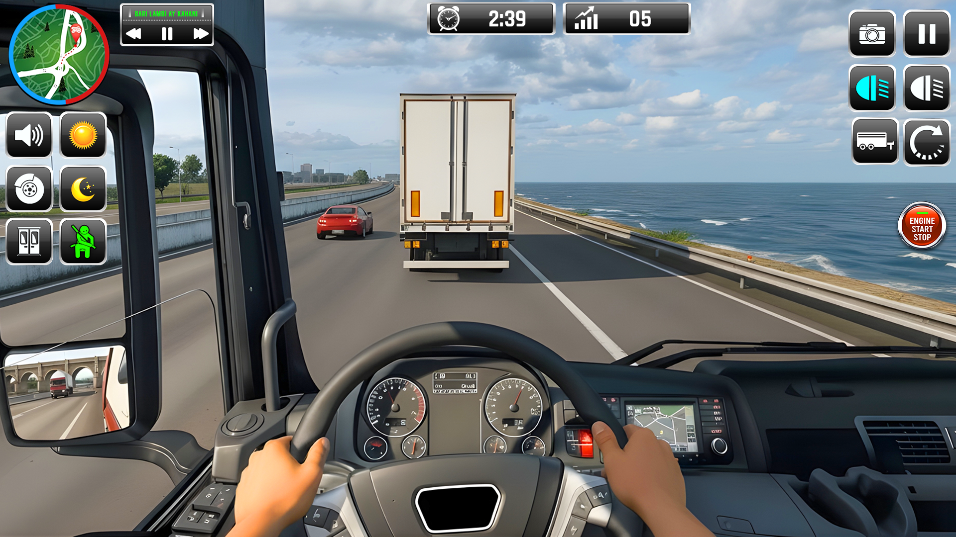 اسکرین شات 4 بازی Real Truck Driving Game Sim 3D