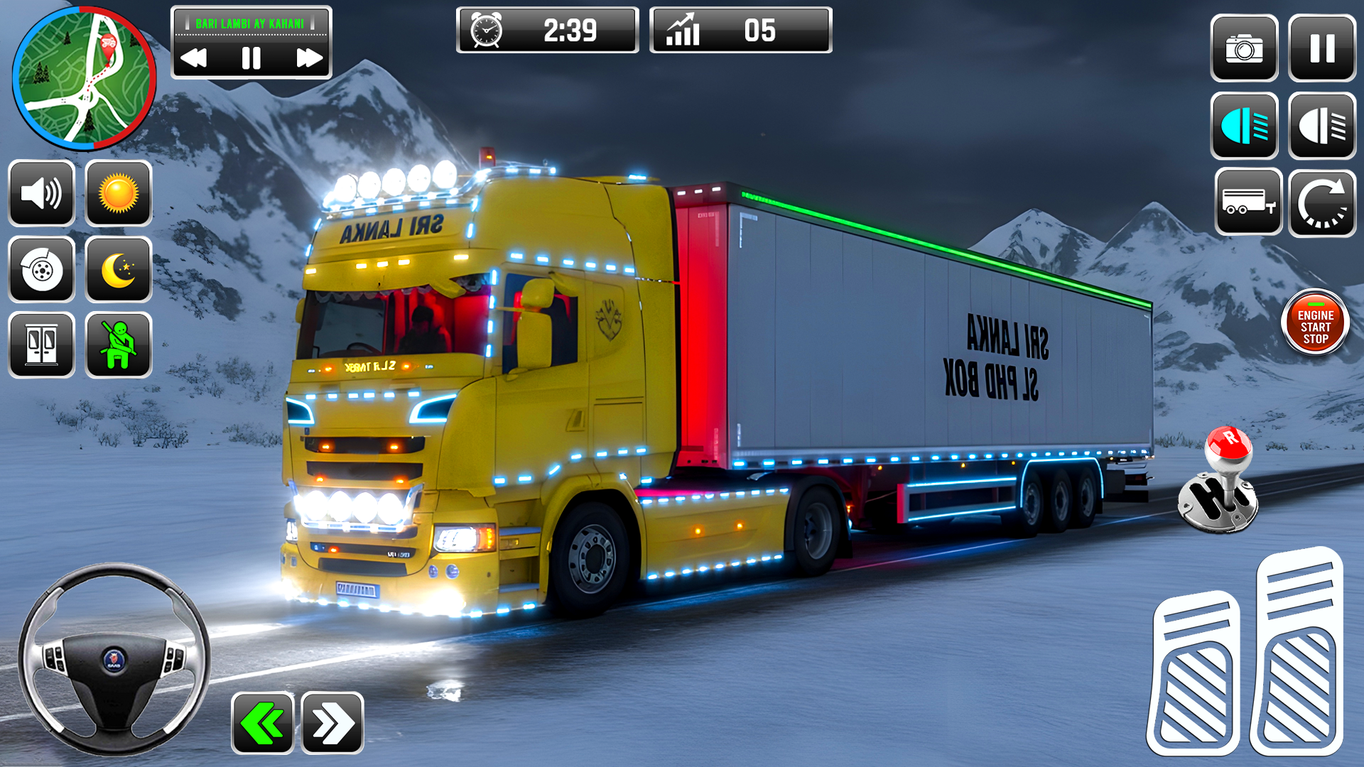 اسکرین شات 2 بازی Real Truck Driving Game Sim 3D