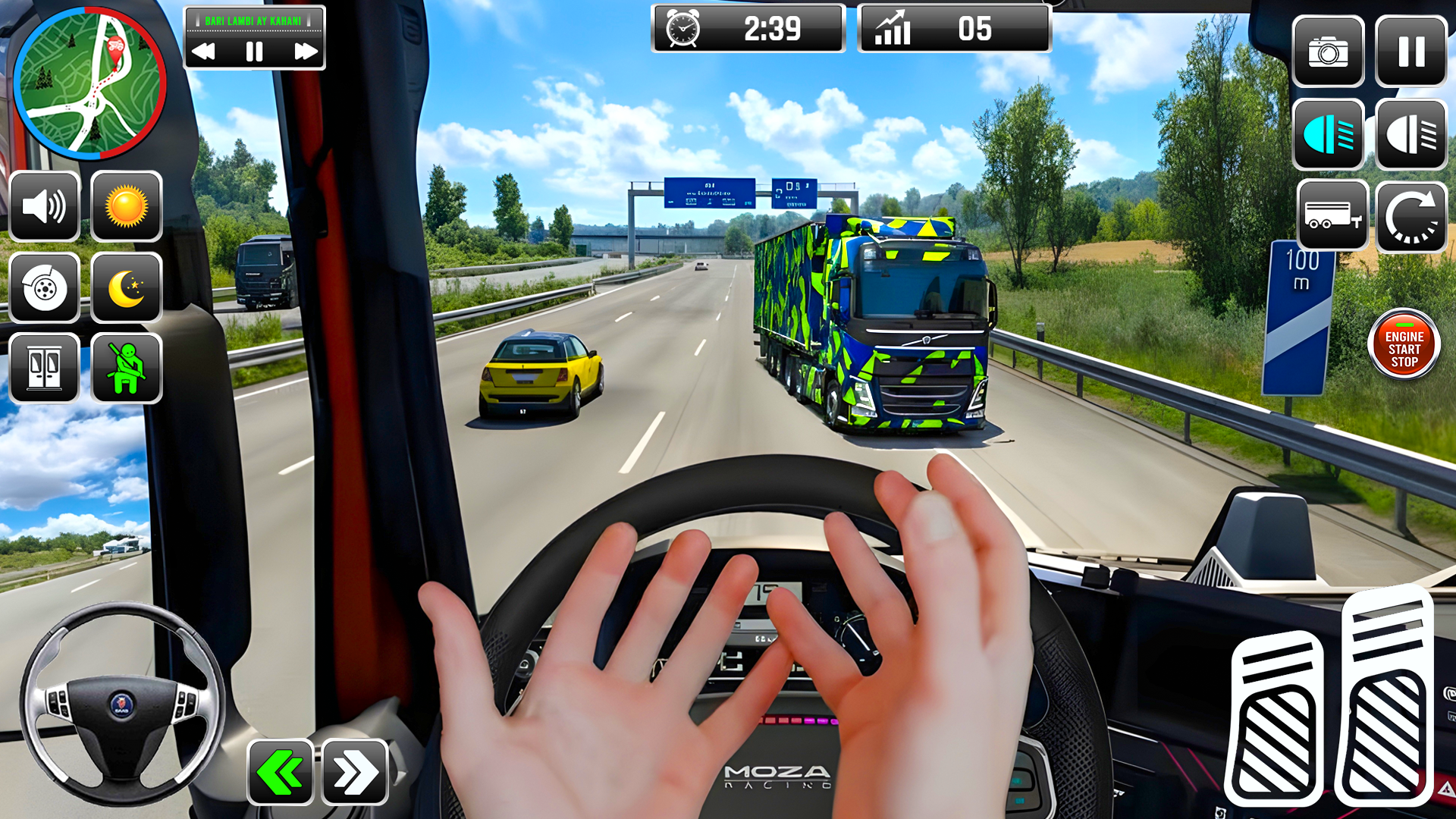 اسکرین شات 6 بازی Real Truck Driving Game Sim 3D