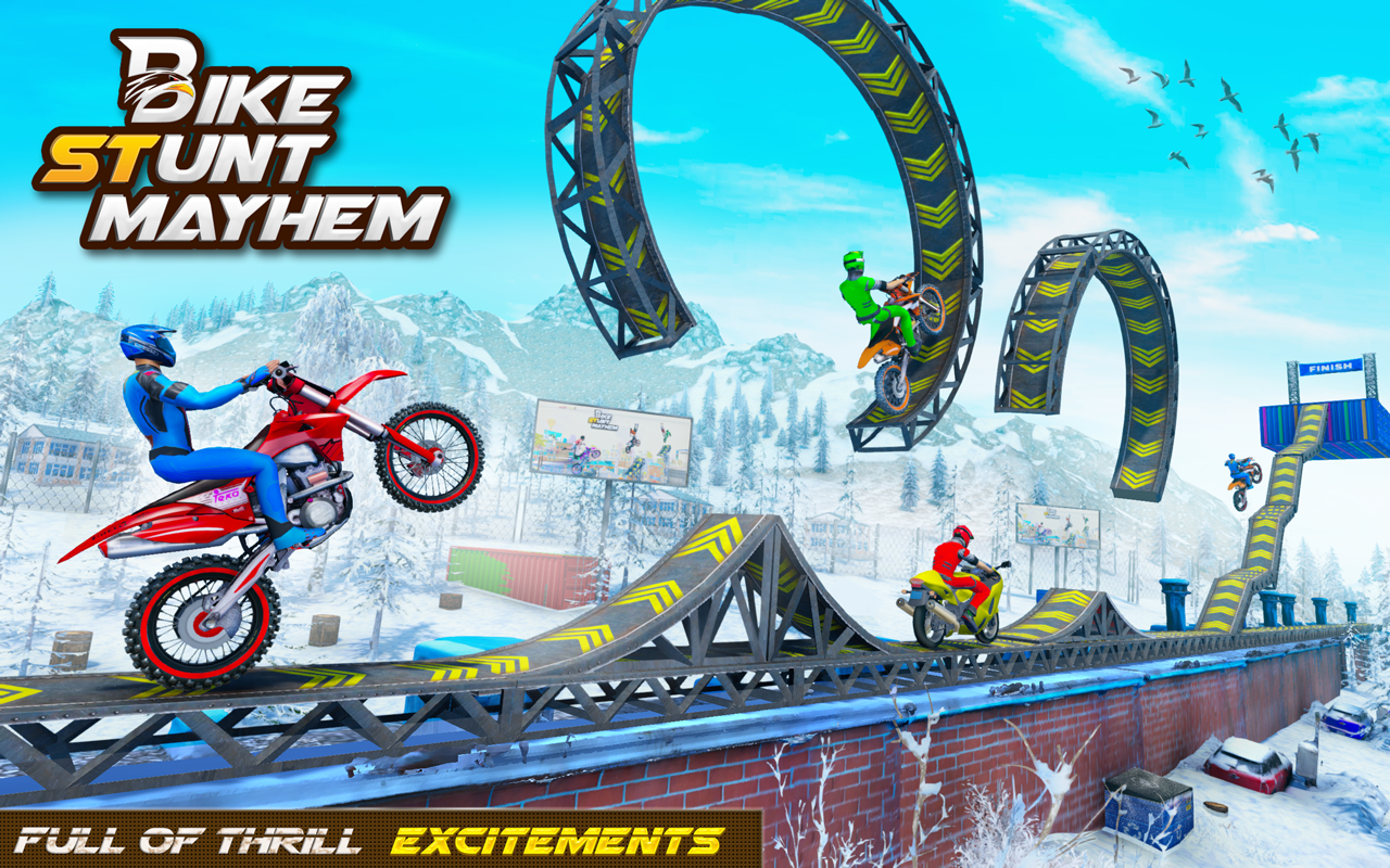 اسکرین شات 6 بازی Bike Stunt Racing Game