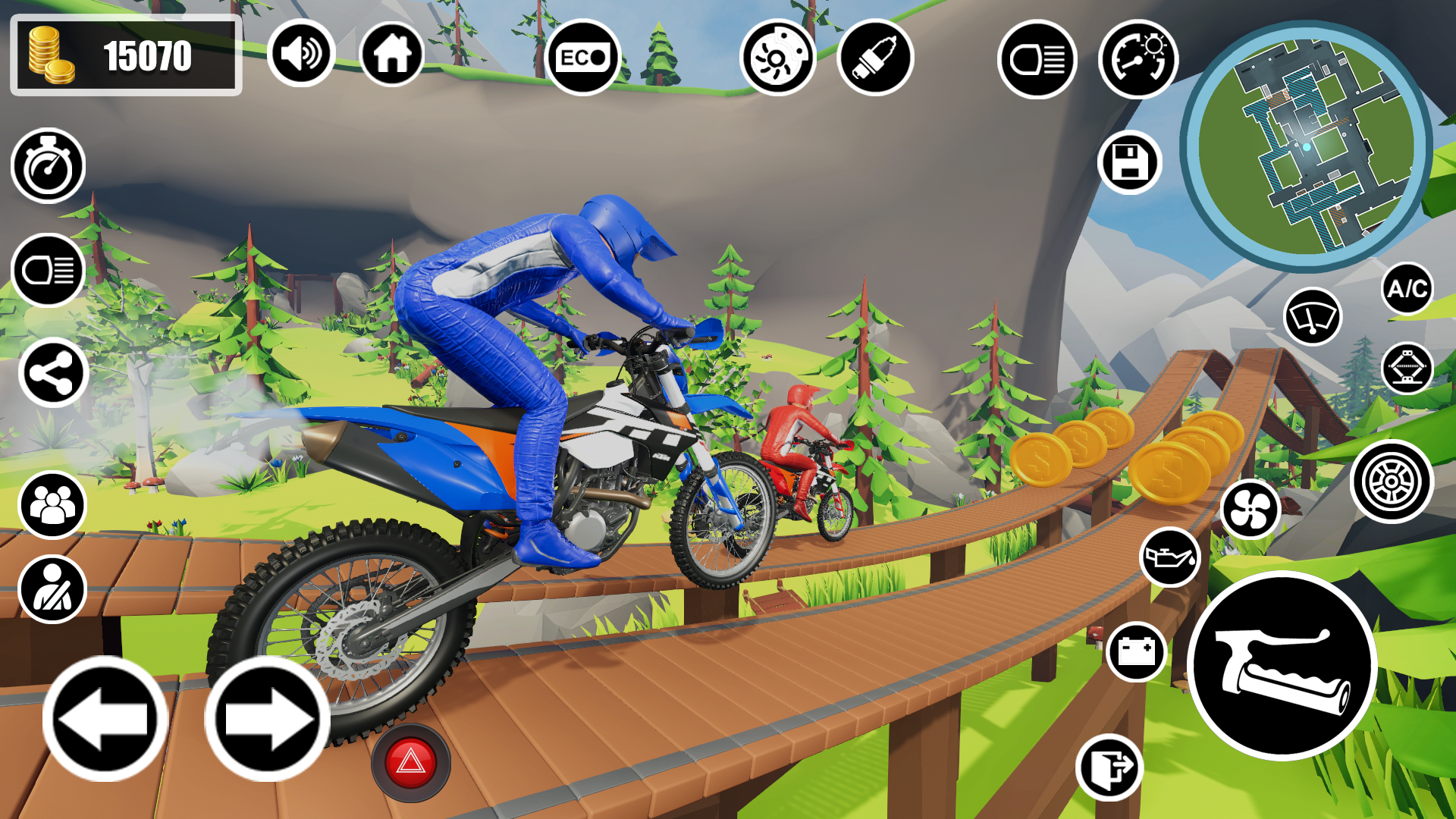 اسکرین شات 4 بازی Extreme Stunt Bike Racing