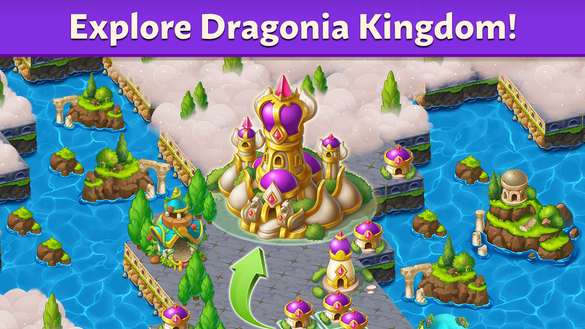 اسکرین شات 2 بازی Merge Dragons!