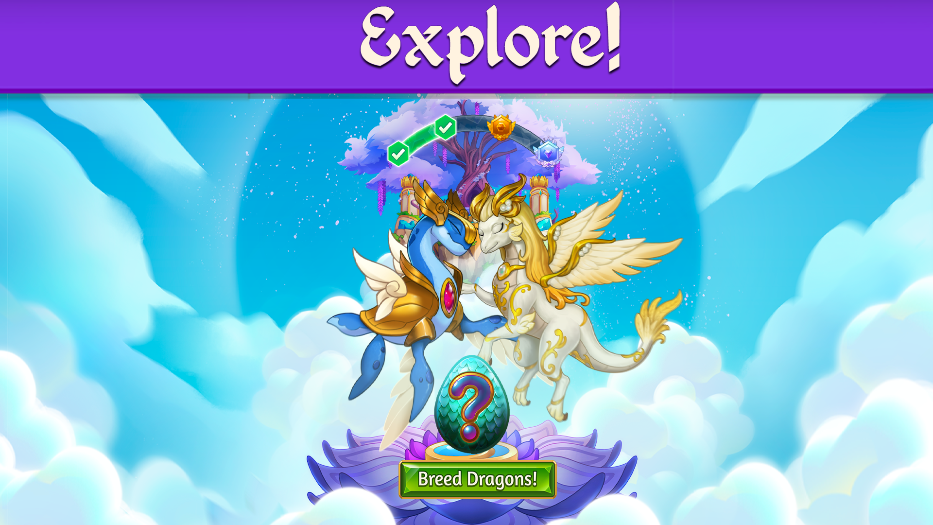 اسکرین شات 6 بازی Merge Dragons!