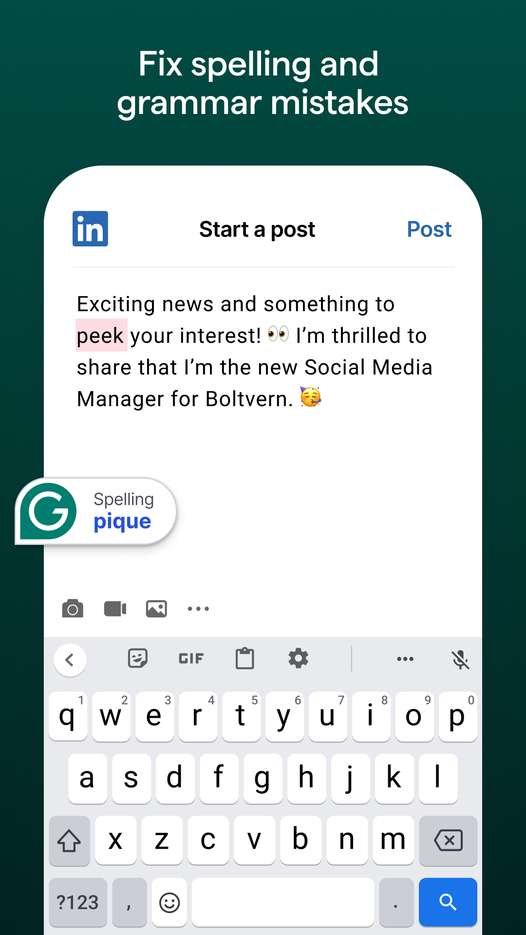اسکرین شات 3 برنامه Grammarly-AI Writing Assistant
