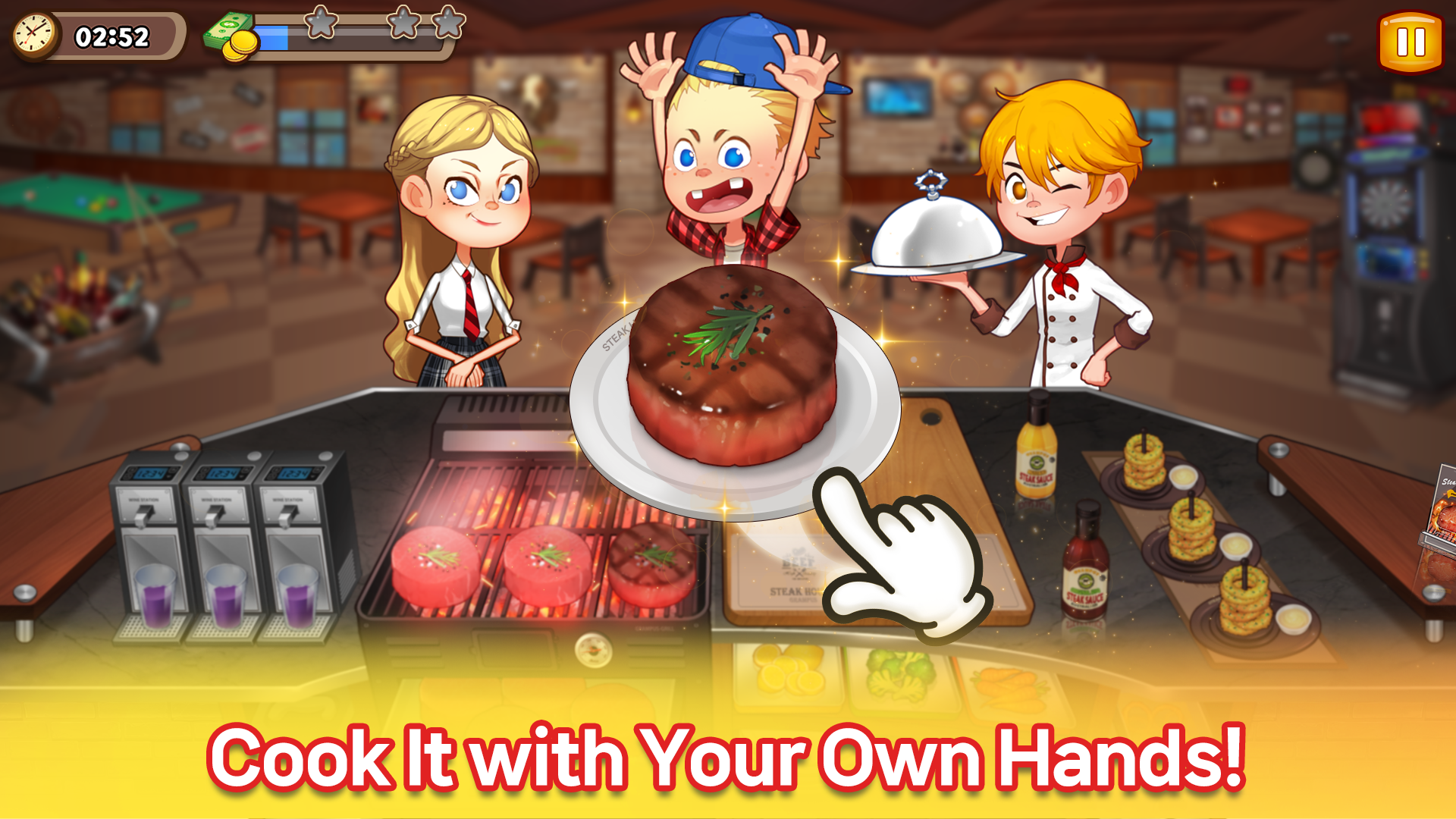 اسکرین شات 1 بازی Cooking Adventure: Chef Tycoon