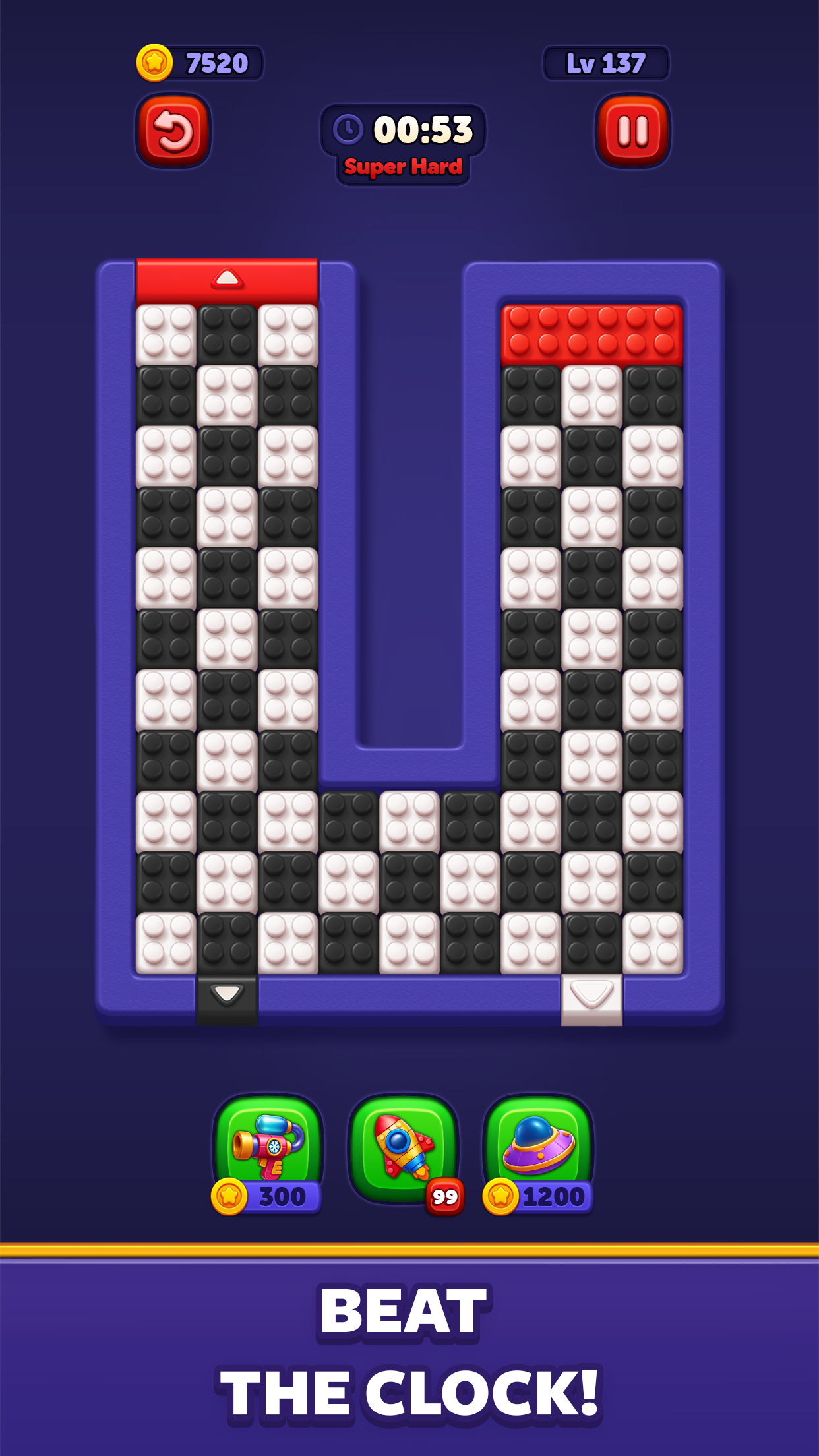اسکرین شات 5 بازی Block Out! - Color Sort Puzzle