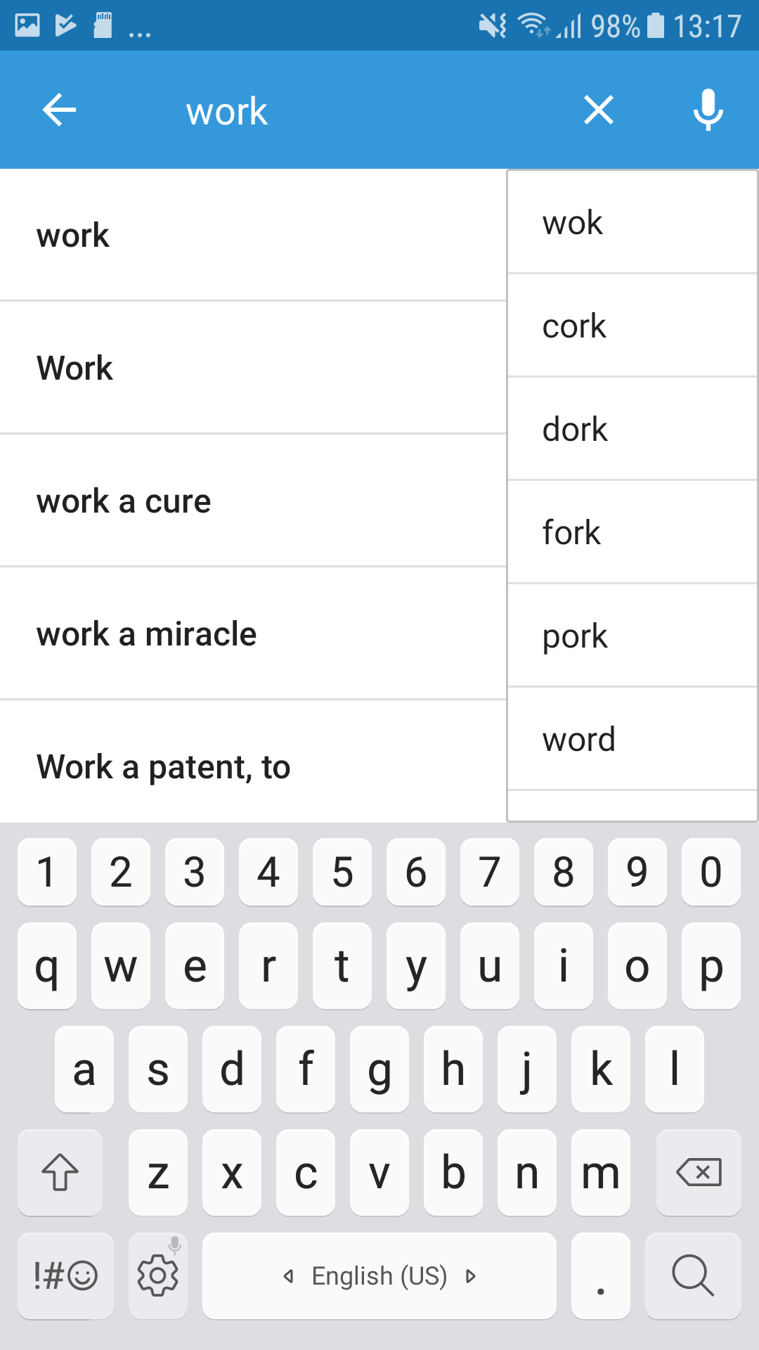 اسکرین شات 4 برنامه Arabic Dictionary & Translator