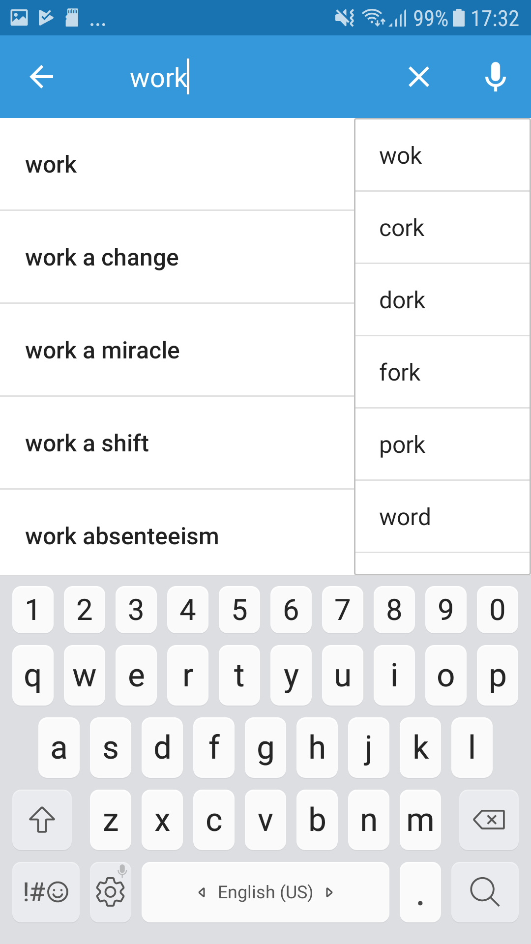 اسکرین شات 3 برنامه Thai Dictionary & Translator