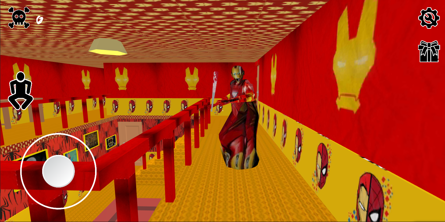 اسکرین شات 2 بازی Iron Granny & Spider Grandpa: Scary Man Chapter 3