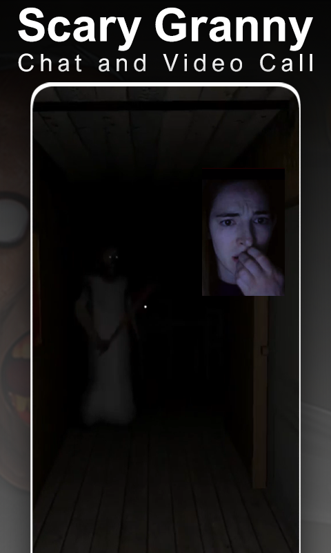 اسکرین شات 5 برنامه Granny's Fake Chat Video Call
