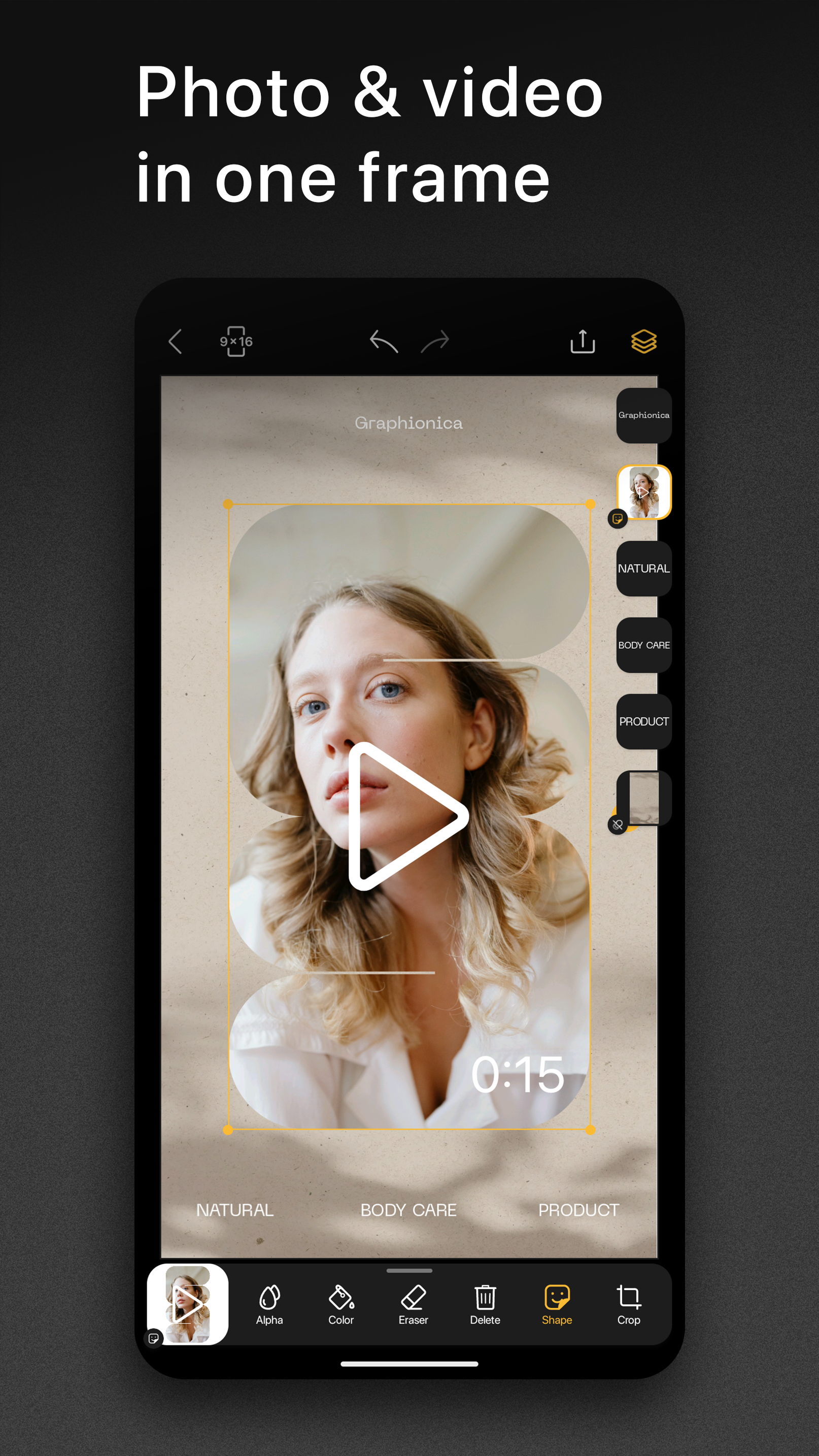 اسکرین شات 3 برنامه Graphionica: insta story maker