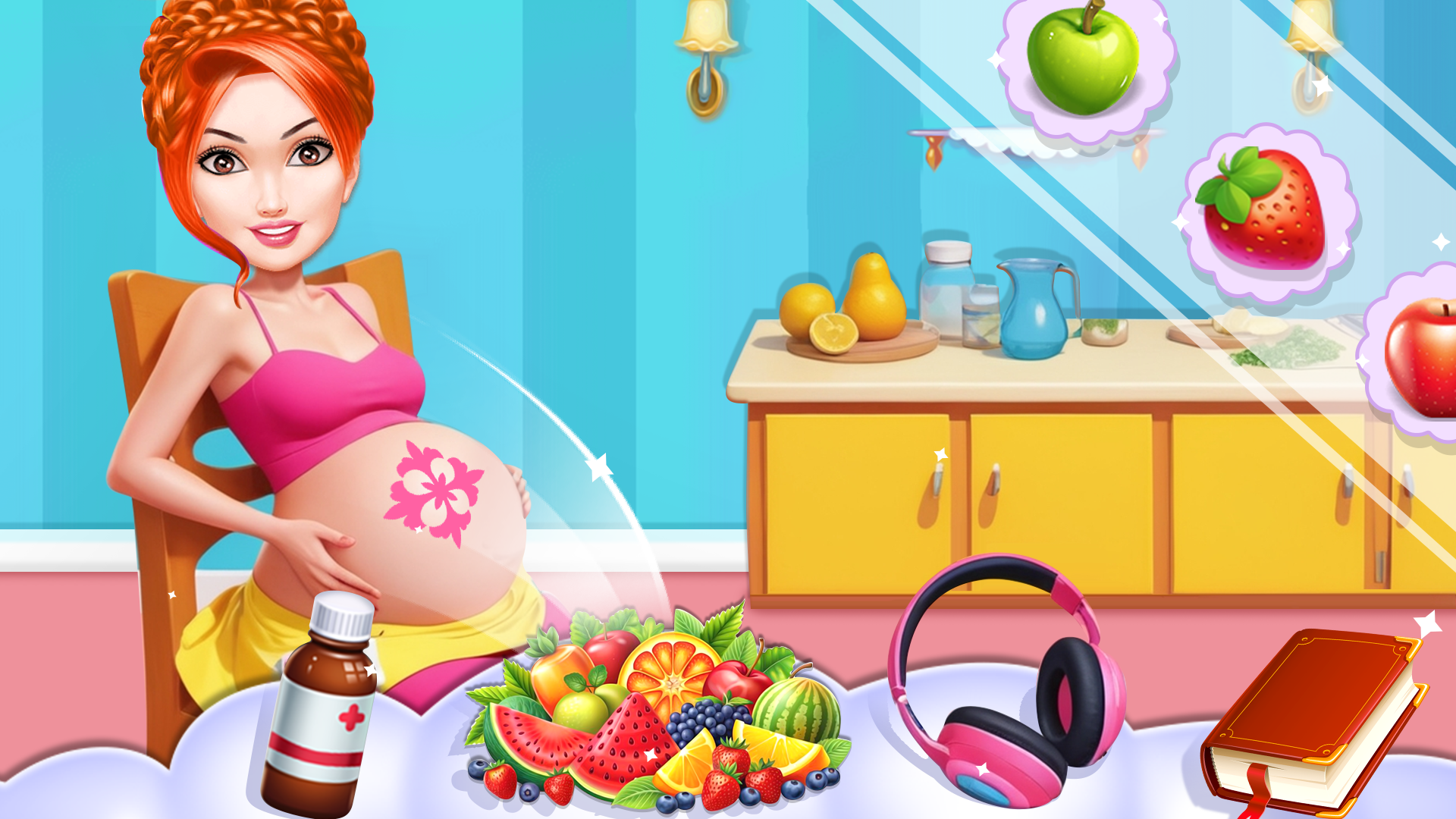 اسکرین شات 4 بازی Baby princess daycare game