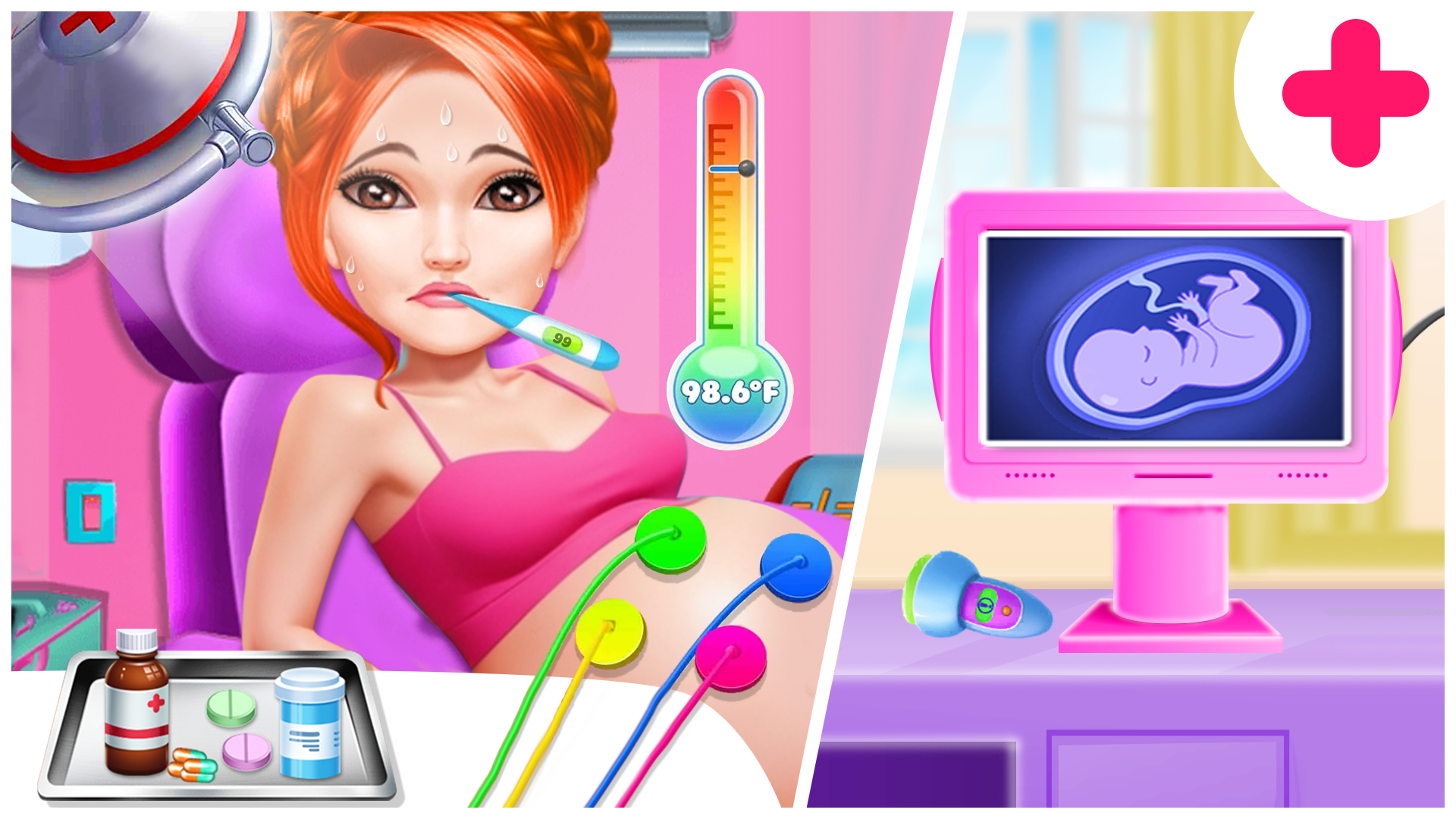 اسکرین شات 3 بازی Baby princess daycare game
