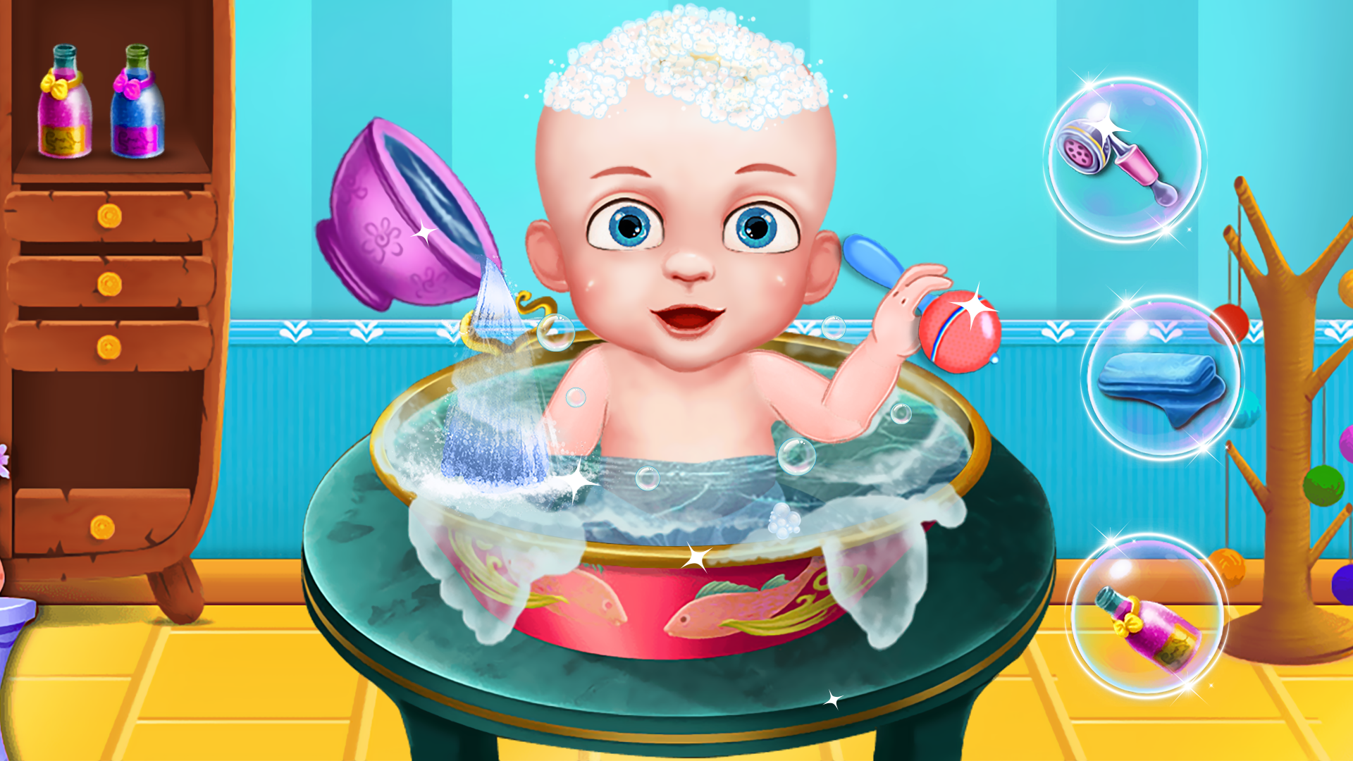 اسکرین شات 1 بازی Baby princess daycare game