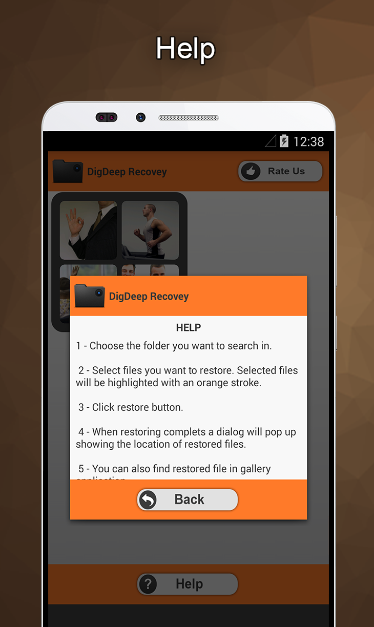 اسکرین شات 6 برنامه DigDeep Image Recovery