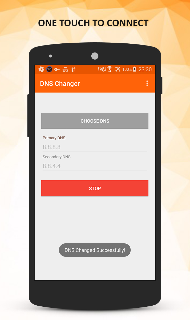 اسکرین شات 4 برنامه DNS Changer Pro (No Root)