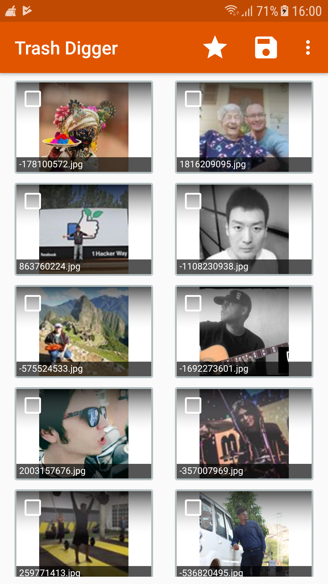 اسکرین شات 6 برنامه TrashDigger : Files Recovery