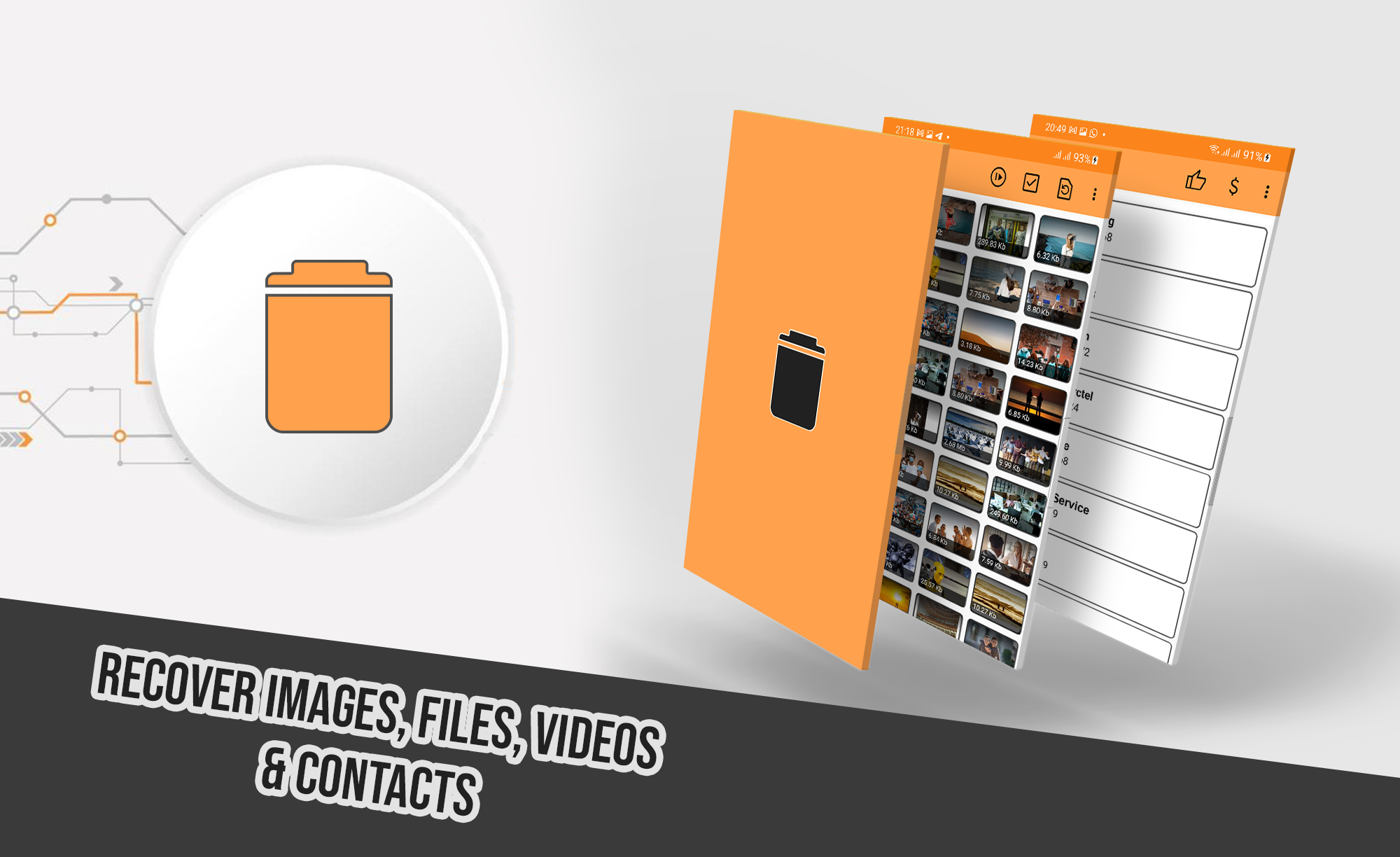 اسکرین شات 1 برنامه DrDig Images Recovery