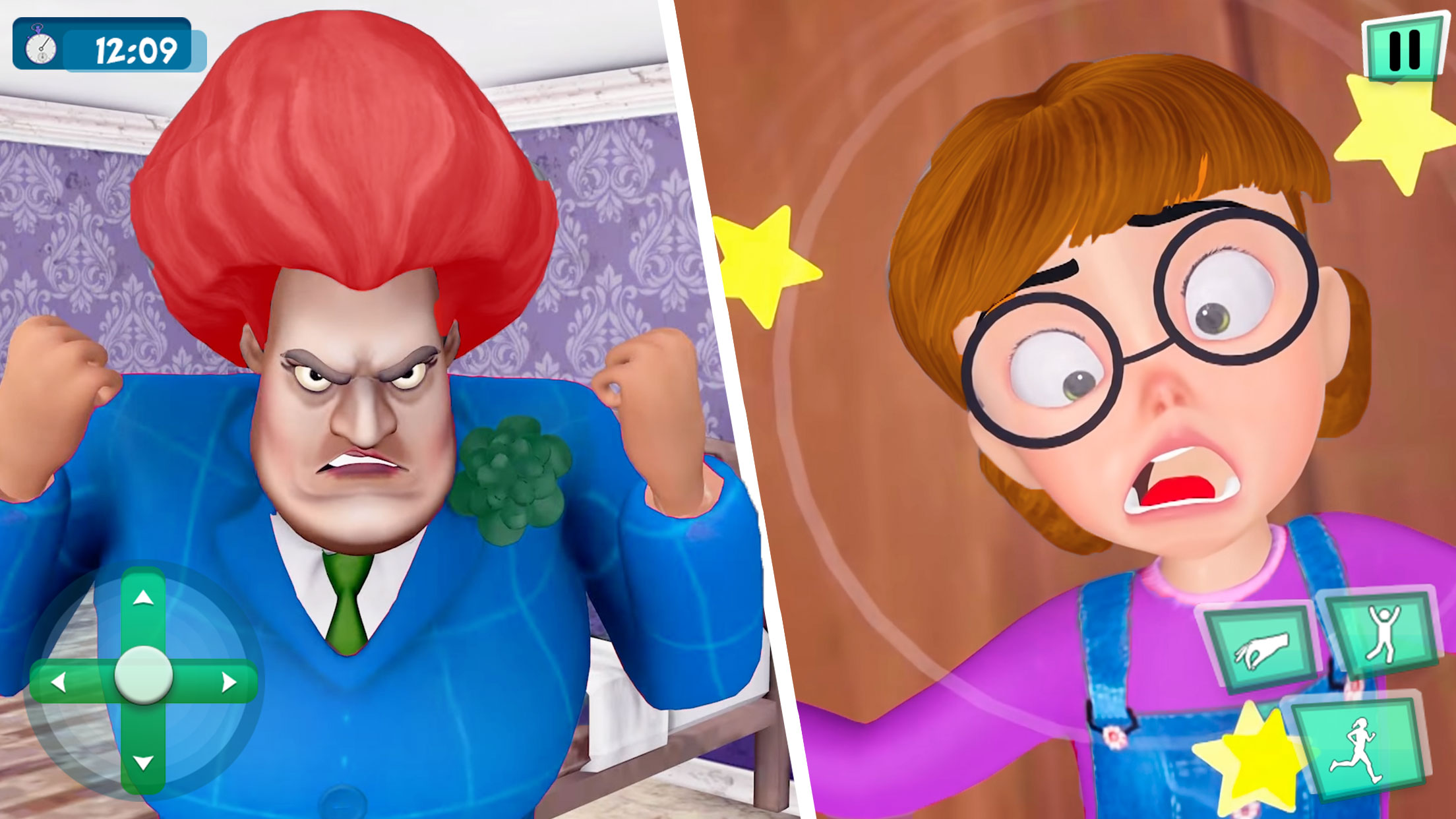 اسکرین شات 1 بازی Bad Evil Teacher Horror Spooky