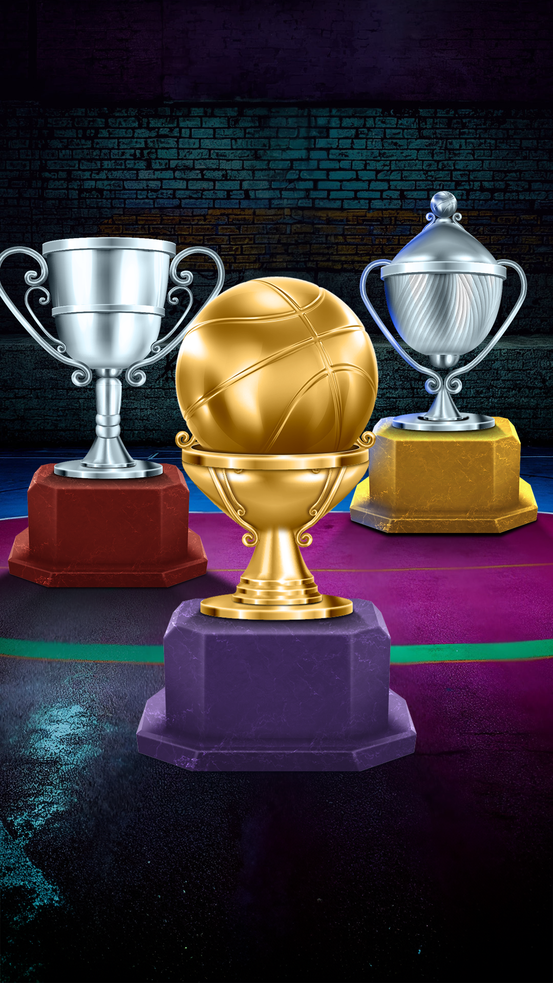 اسکرین شات 6 بازی Basketball Rivals: Showdown