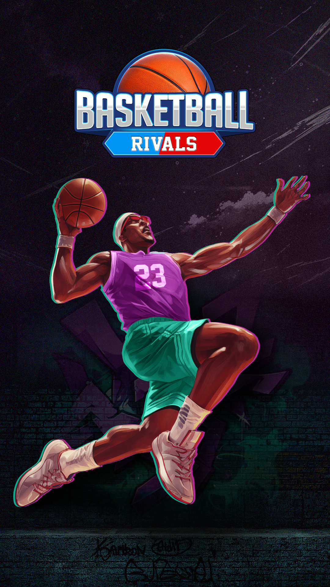 اسکرین شات 5 بازی Basketball Rivals: Showdown