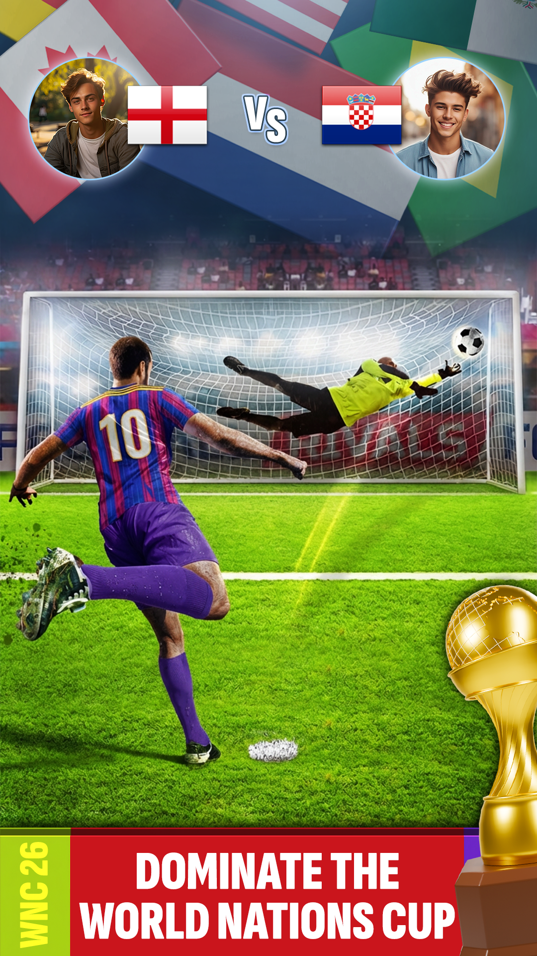 اسکرین شات 2 بازی Football Rivals: Soccer Clash