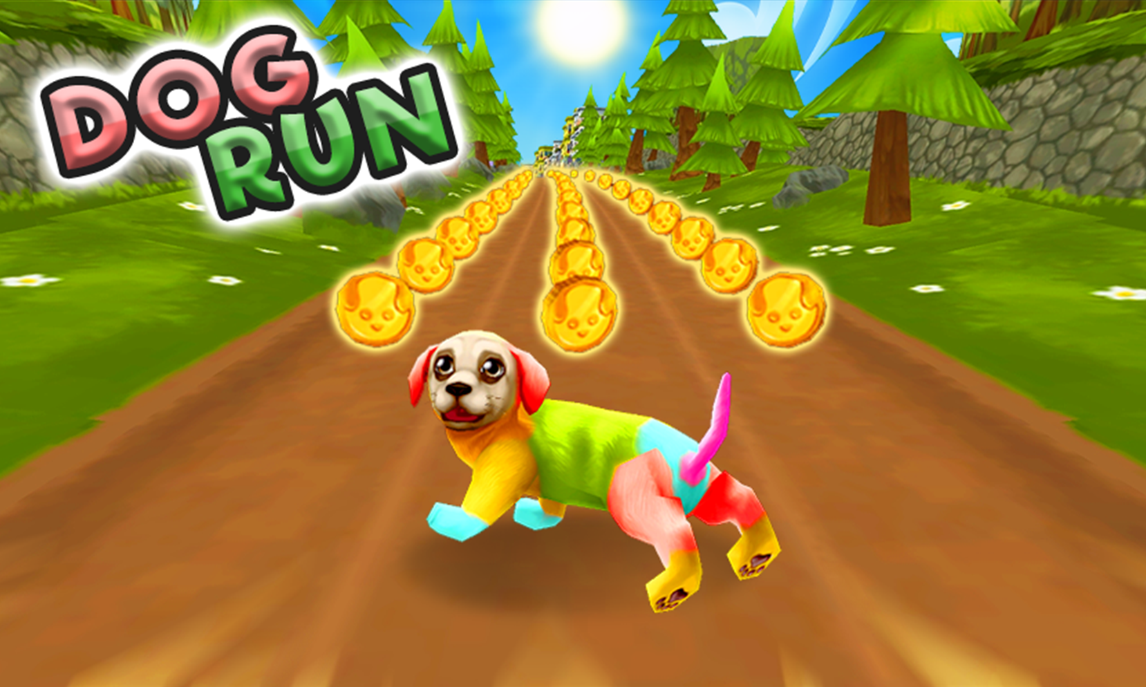 اسکرین شات 7 بازی Dog Run Pet Runner Dog Game