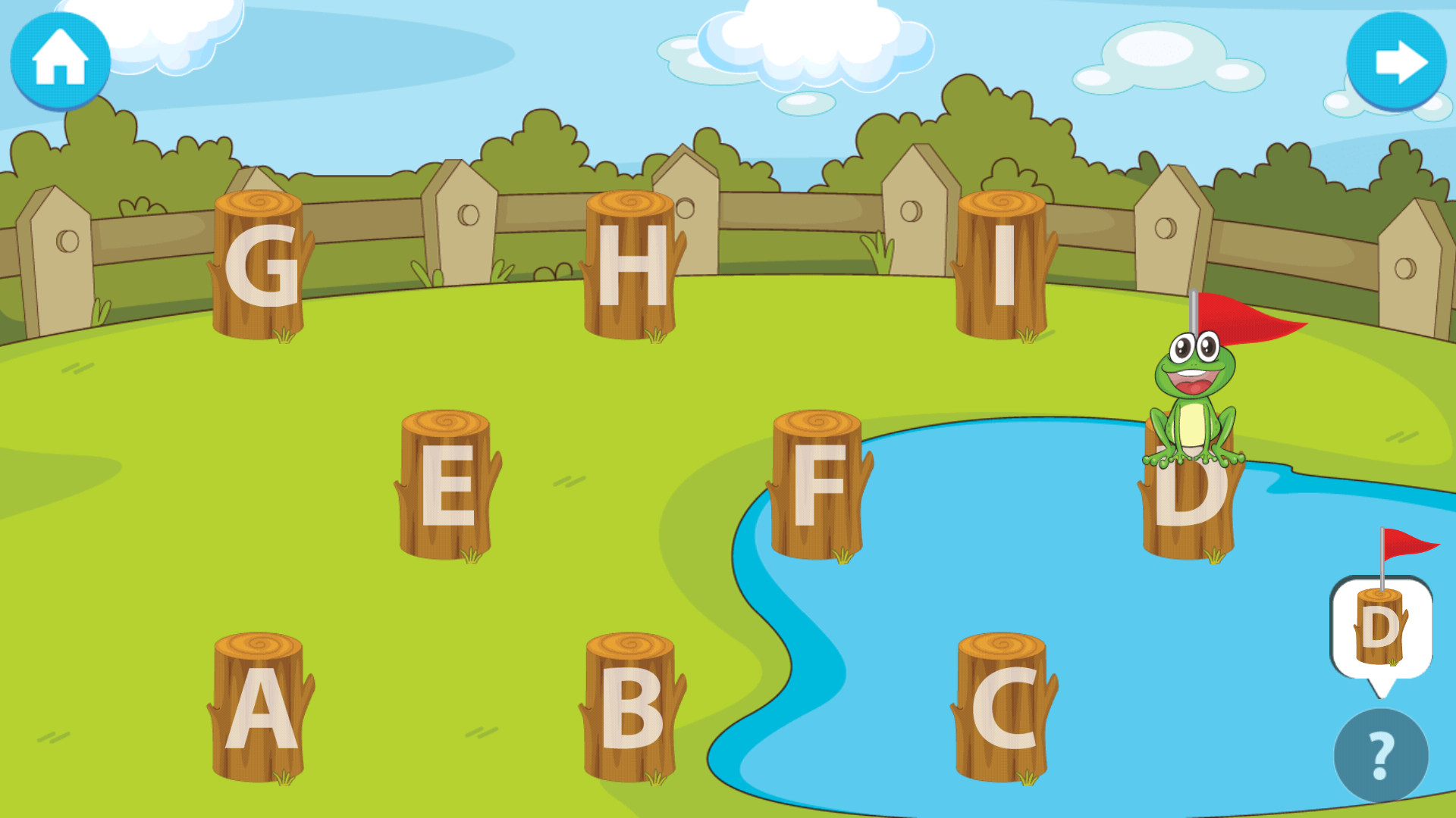 اسکرین شات 6 برنامه Pre-k kids learn English letter ABC kinder games