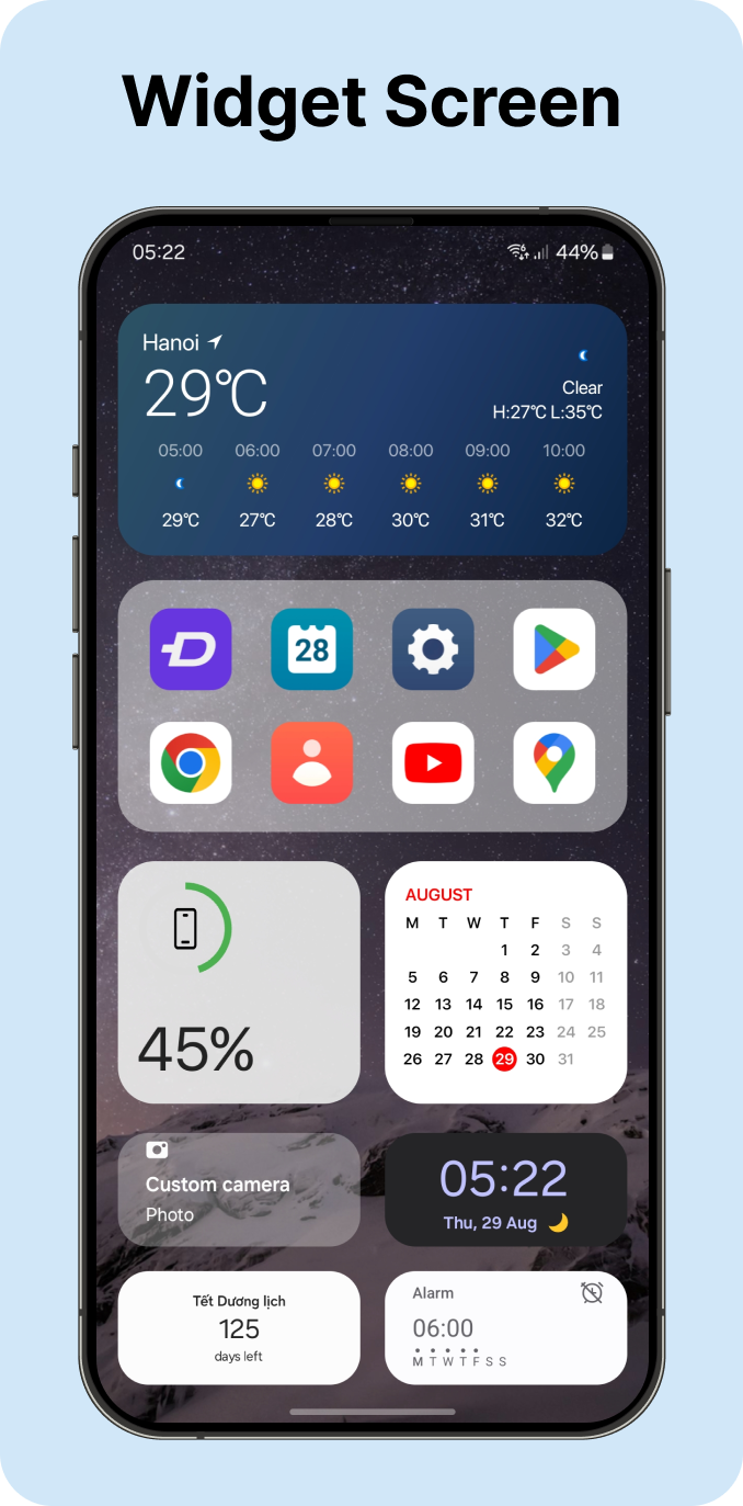 اسکرین شات 2 برنامه Launcher OS 18