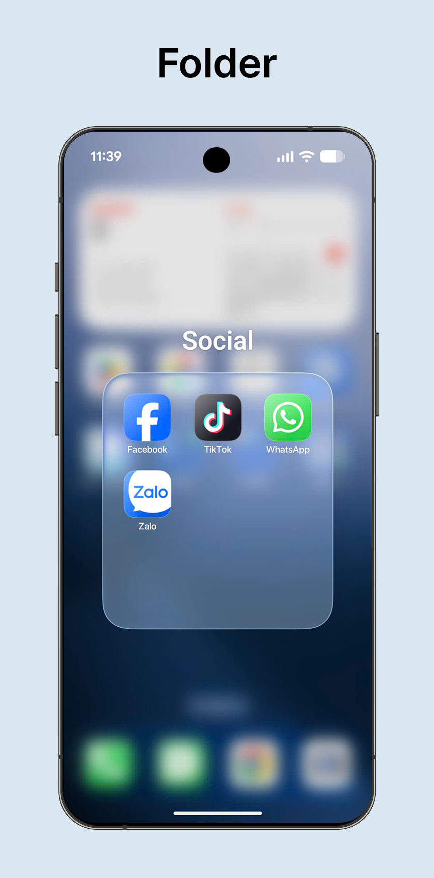 اسکرین شات 4 برنامه Liquid Launcher OS 26