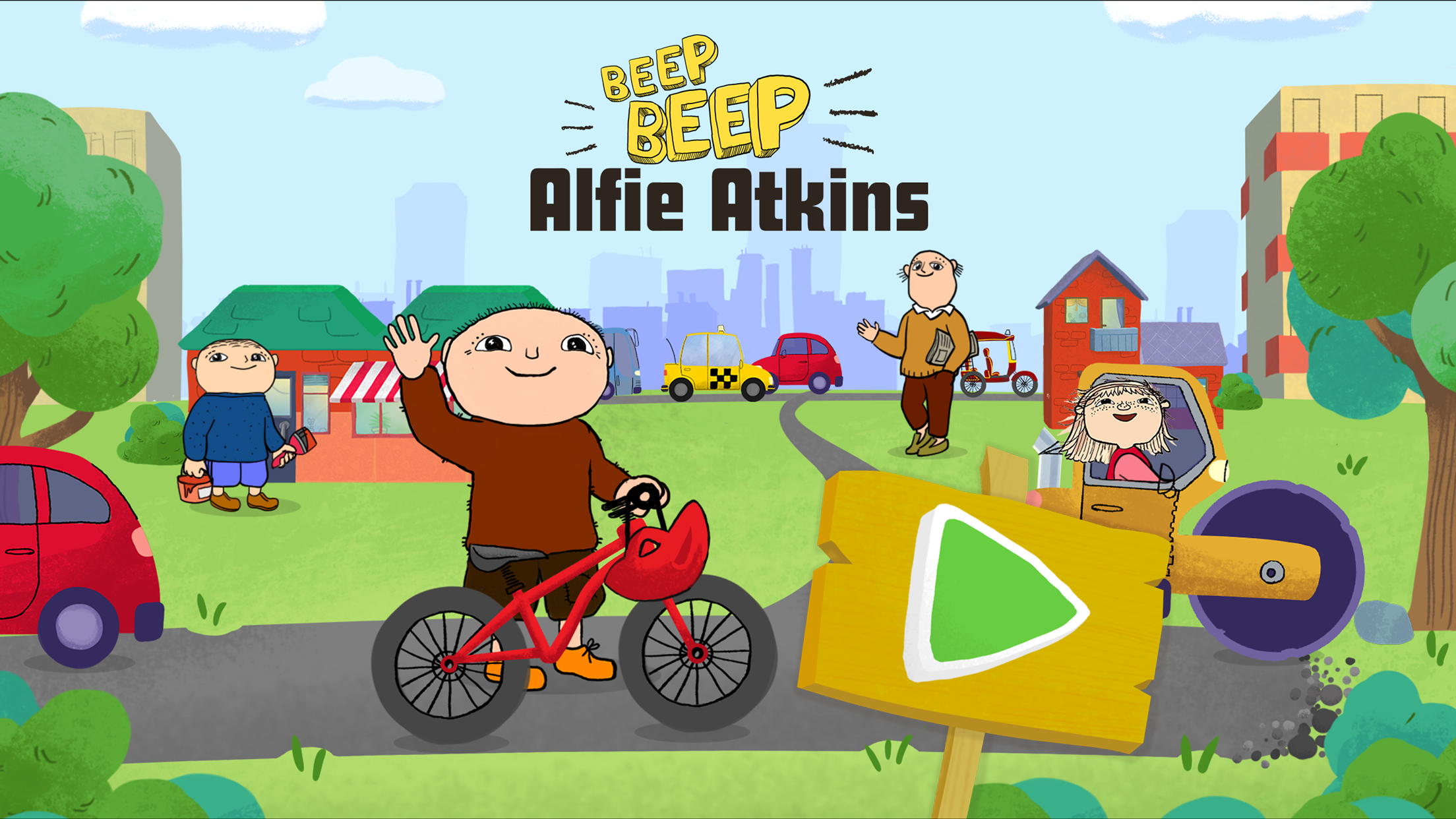 اسکرین شات 1 بازی Beep, beep, Alfie Atkins