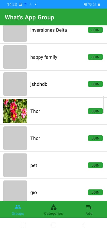 اسکرین شات 2 برنامه Group Joiner