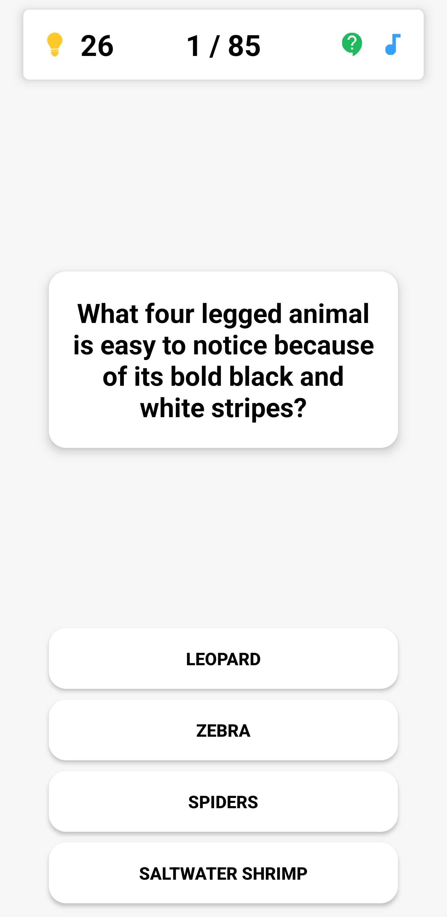 اسکرین شات 7 بازی Animal Quiz: Guess the Animal