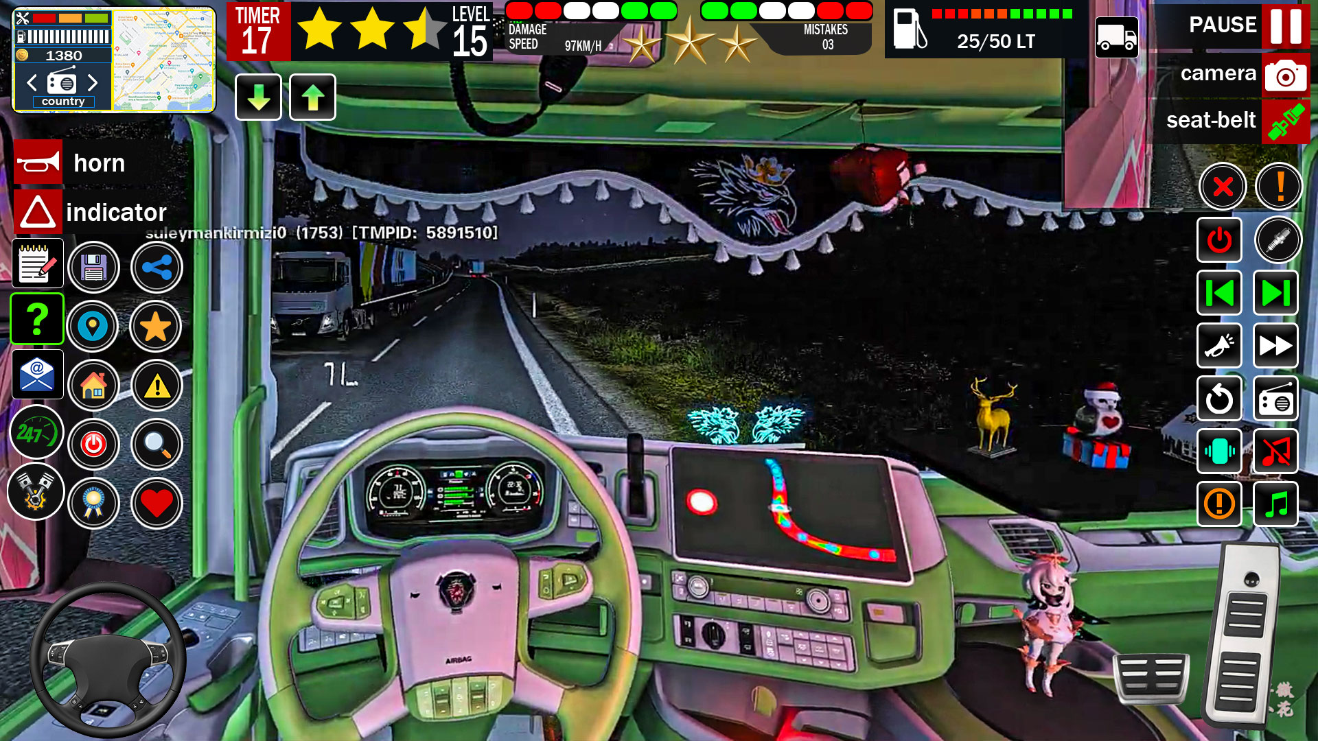اسکرین شات 4 بازی US Army Transporter Truck Game