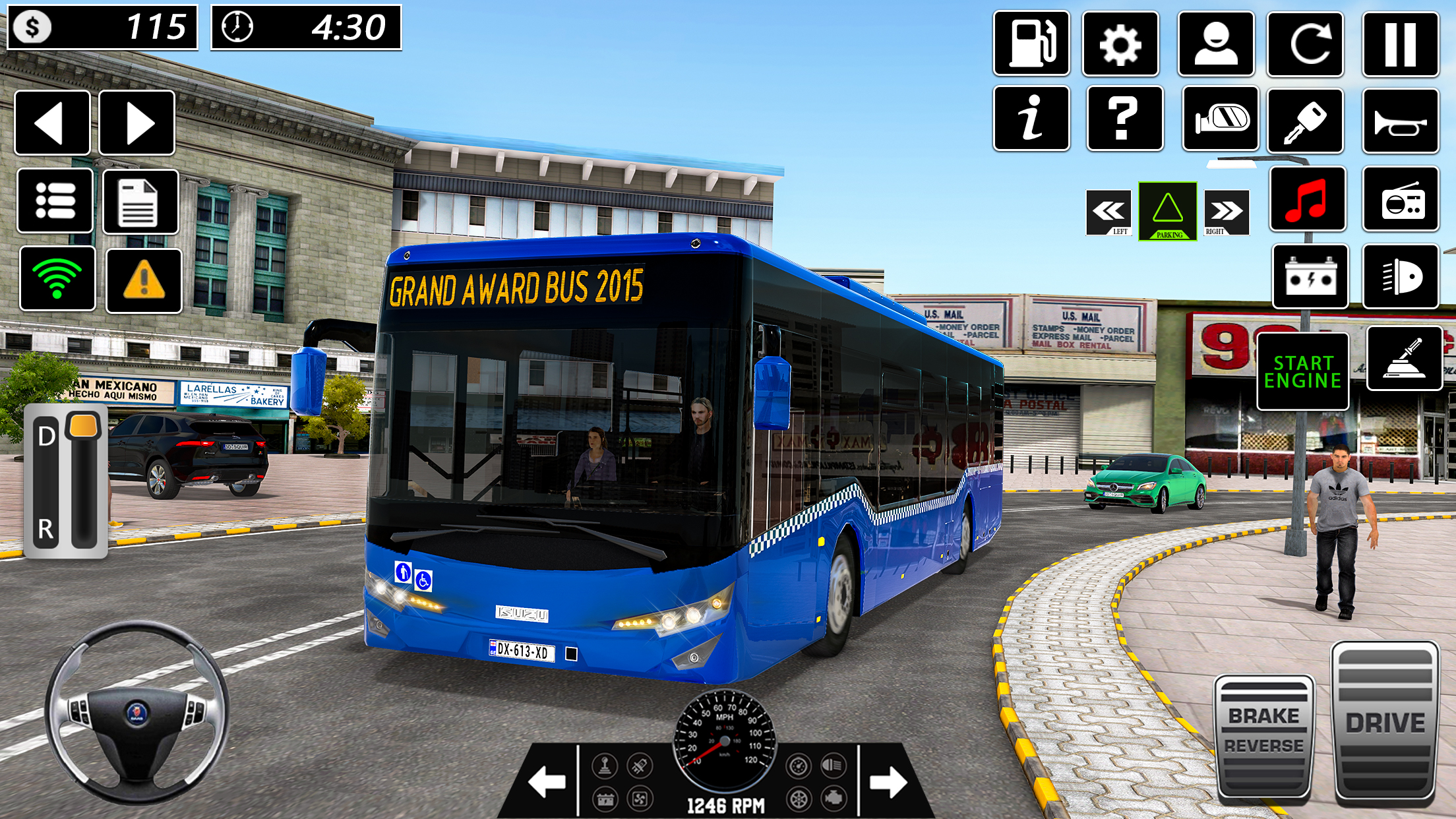 اسکرین شات 6 برنامه Coach Bus Simulator 3D Driving