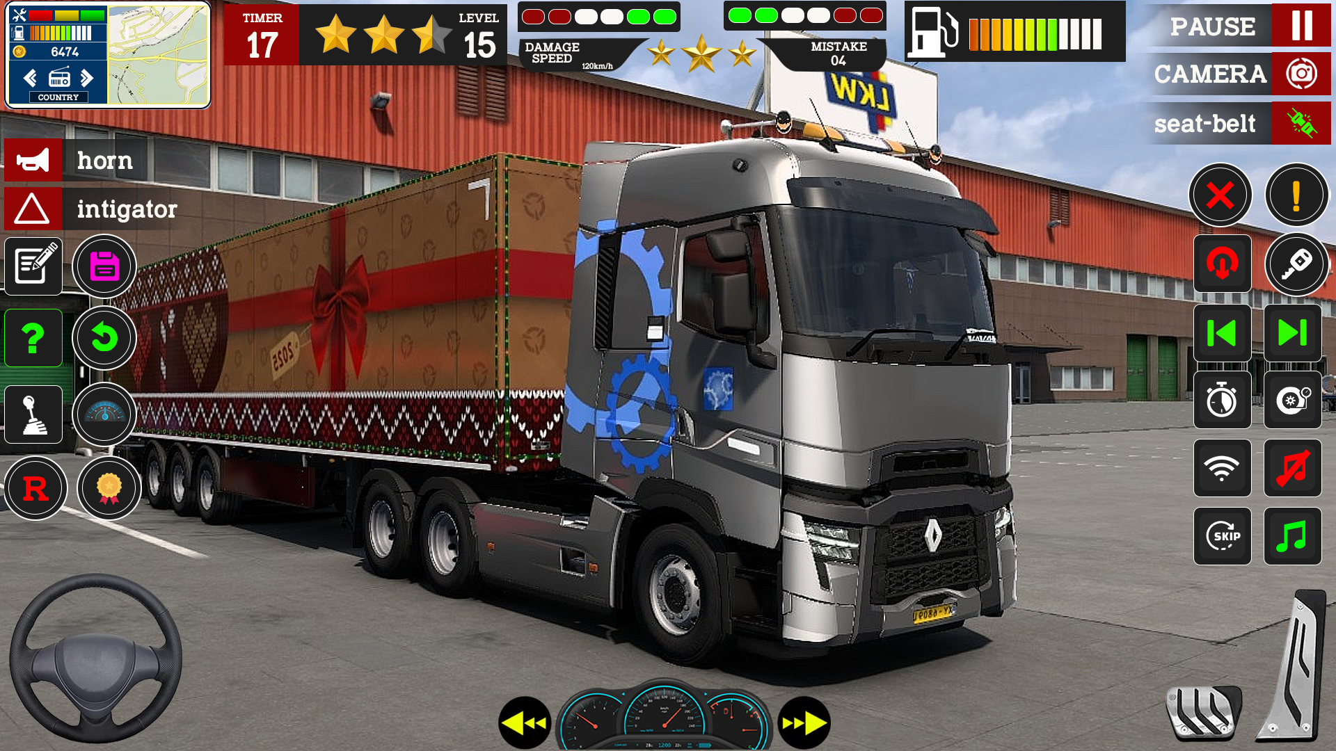 اسکرین شات 6 بازی Truck Transport Car Game
