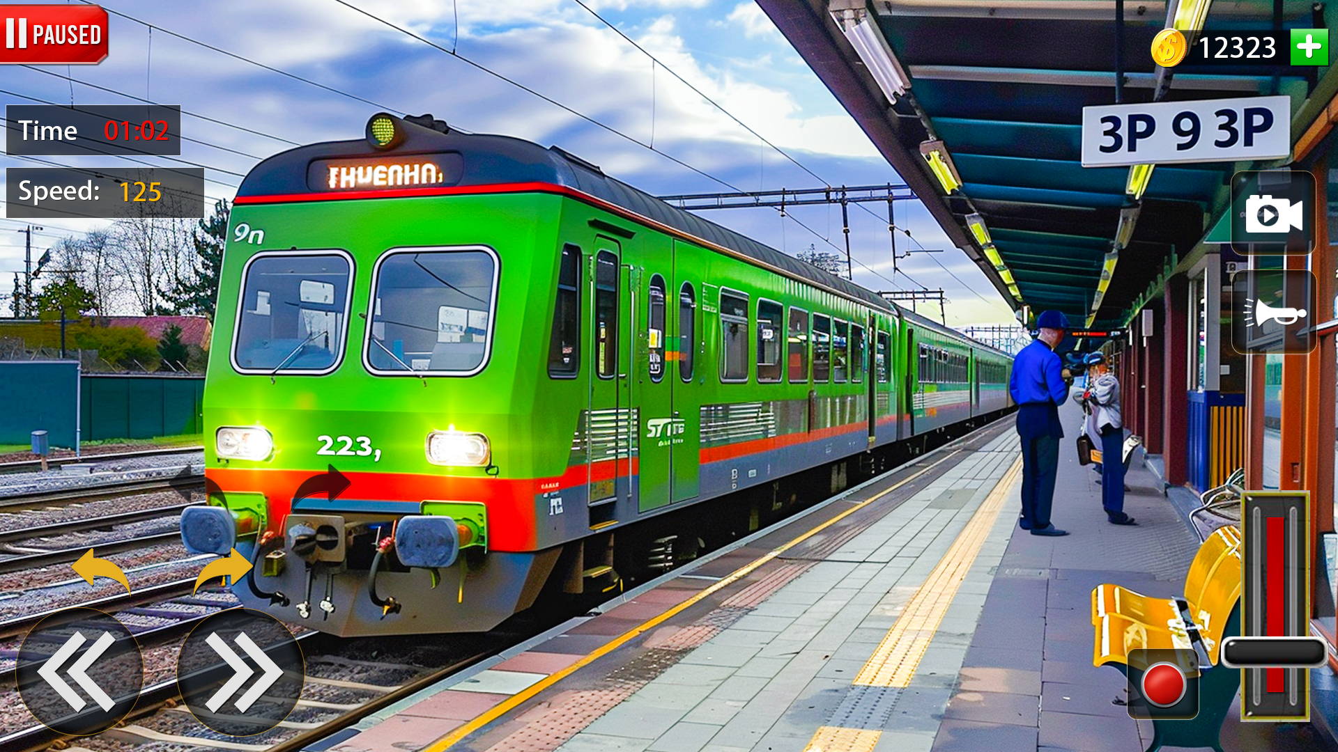 اسکرین شات 3 بازی Train Driver Simulator Game