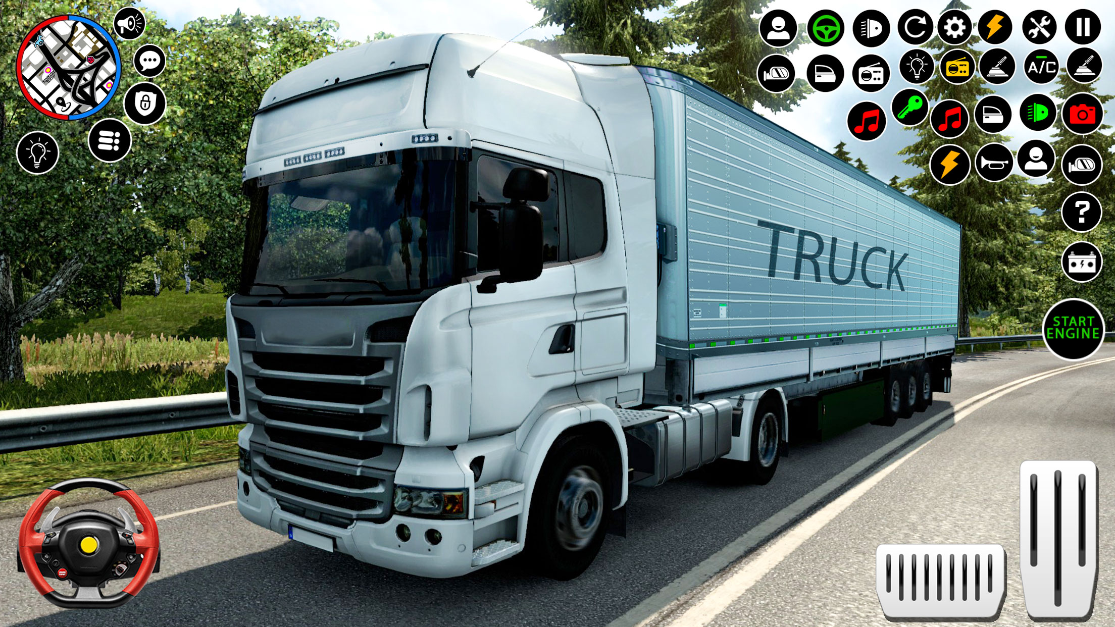 اسکرین شات 6 بازی Truck Driving: US Cargo Truck