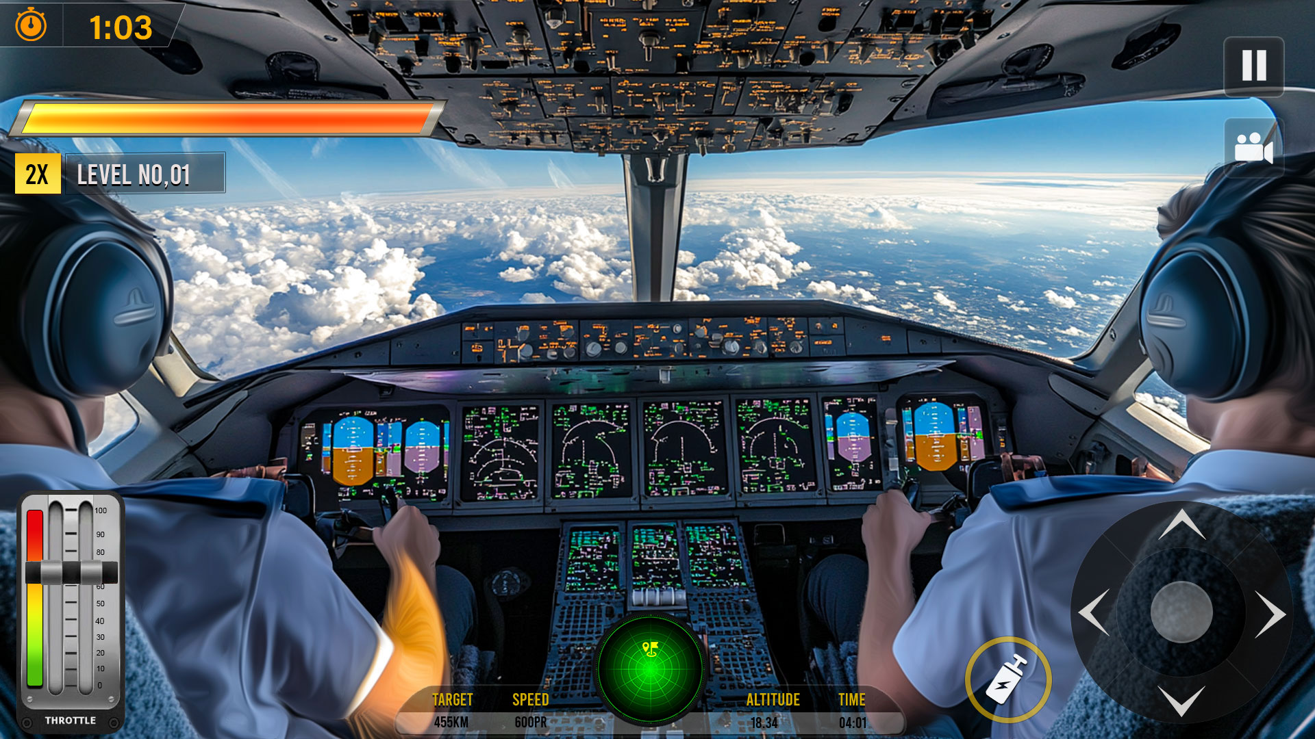 اسکرین شات 1 بازی Pilot Games: Airplane Games