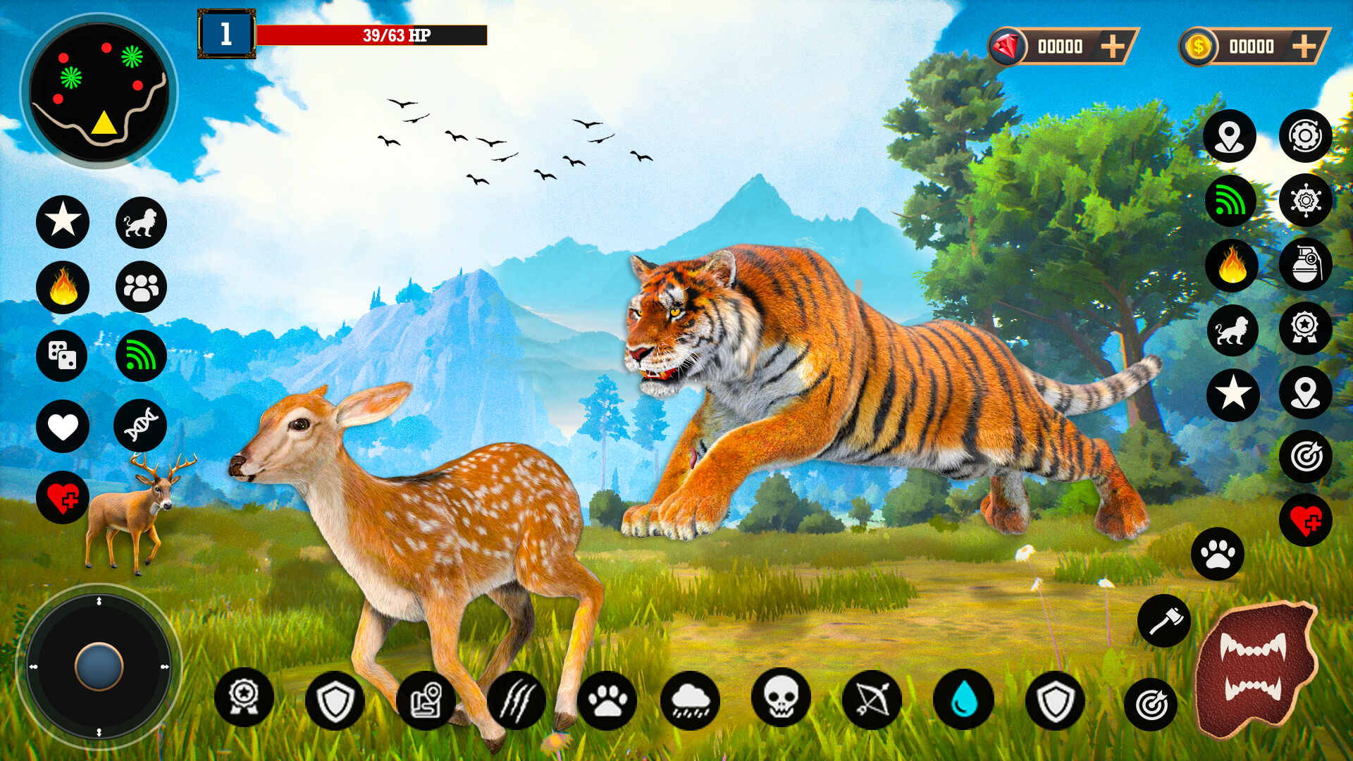 اسکرین شات 3 بازی Tiger Simulator 3D Animal Game