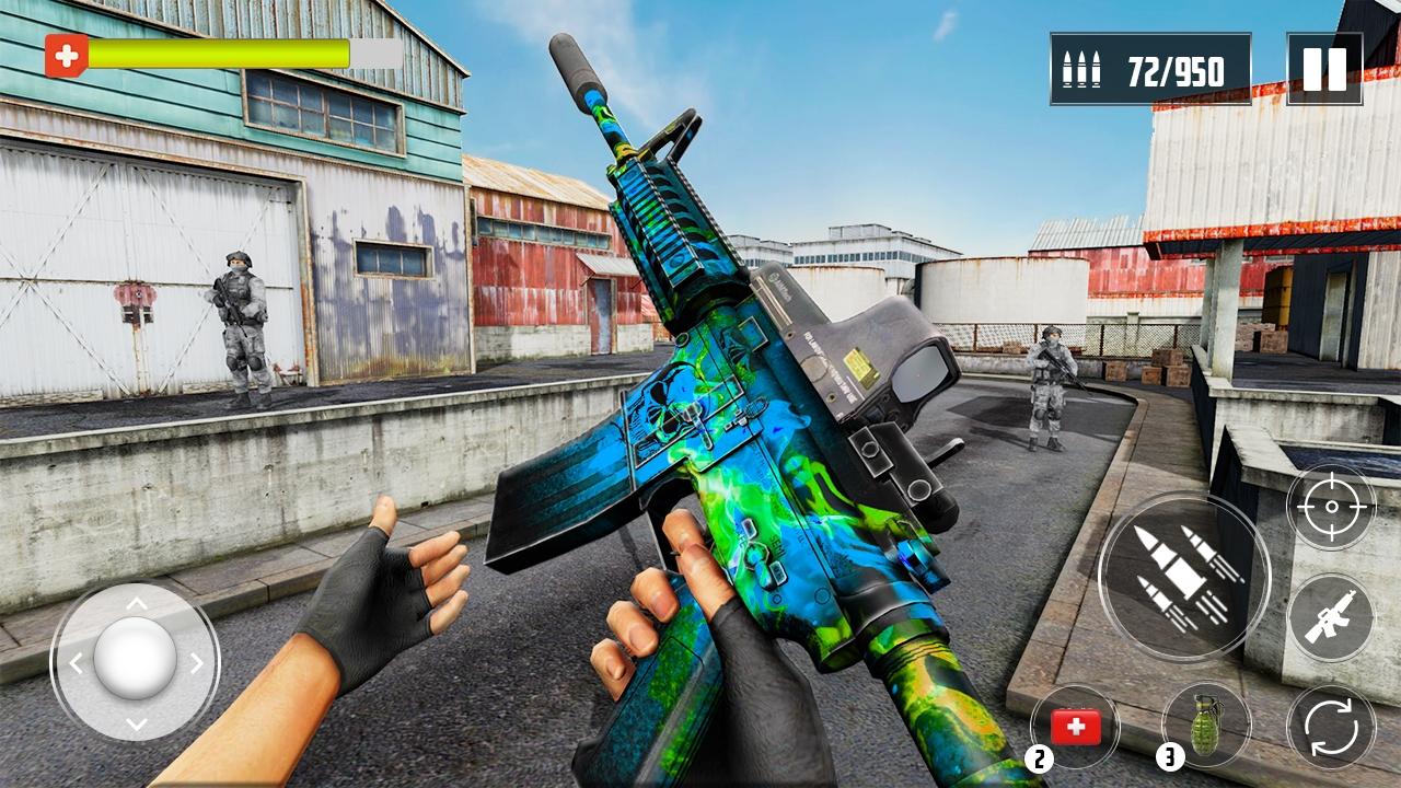 اسکرین شات 1 برنامه Anti-Terrorism Commando Missio