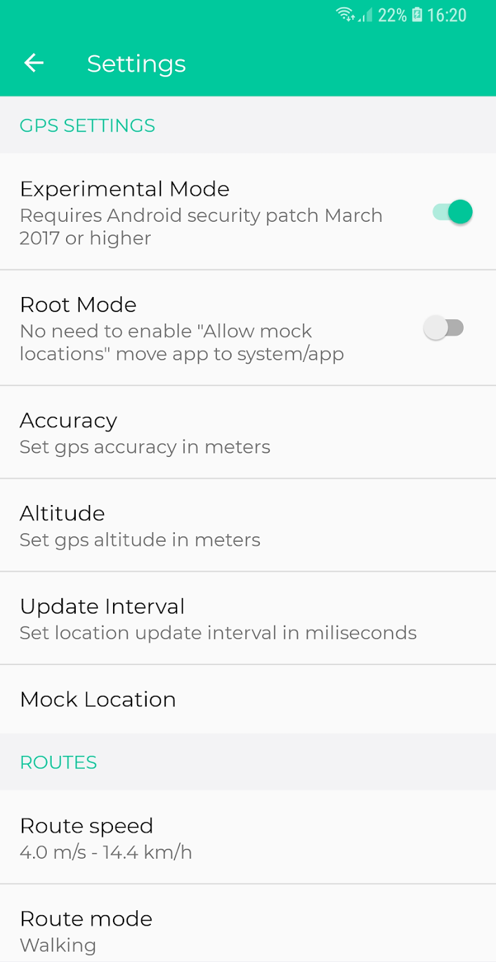 اسکرین شات 7 برنامه Fake GPS Location: Joystick and Routes