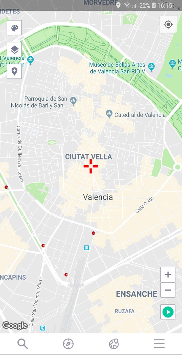 اسکرین شات 1 برنامه Fake GPS Location: Joystick and Routes