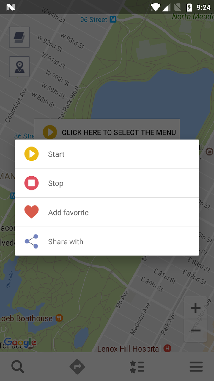 اسکرین شات 5 برنامه Fake GPS Location: Joystick and Routes