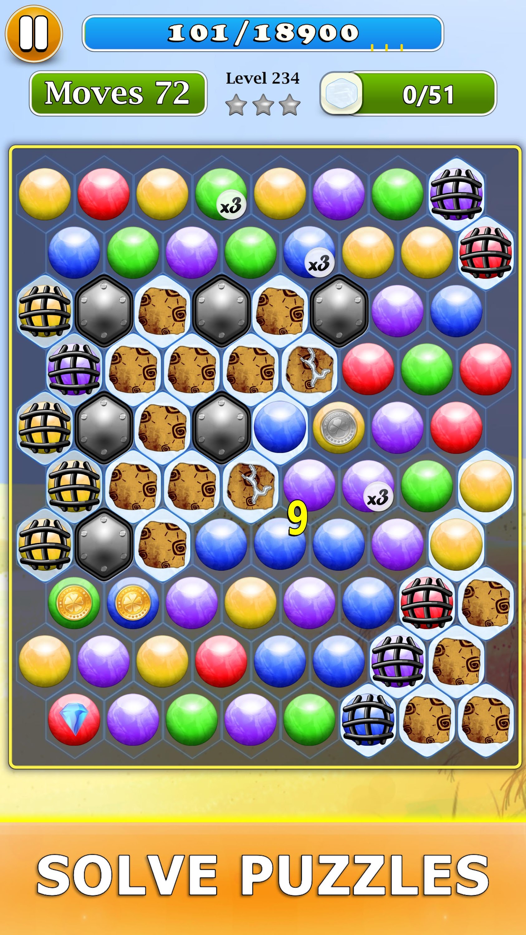 اسکرین شات 3 بازی Bubble Buster