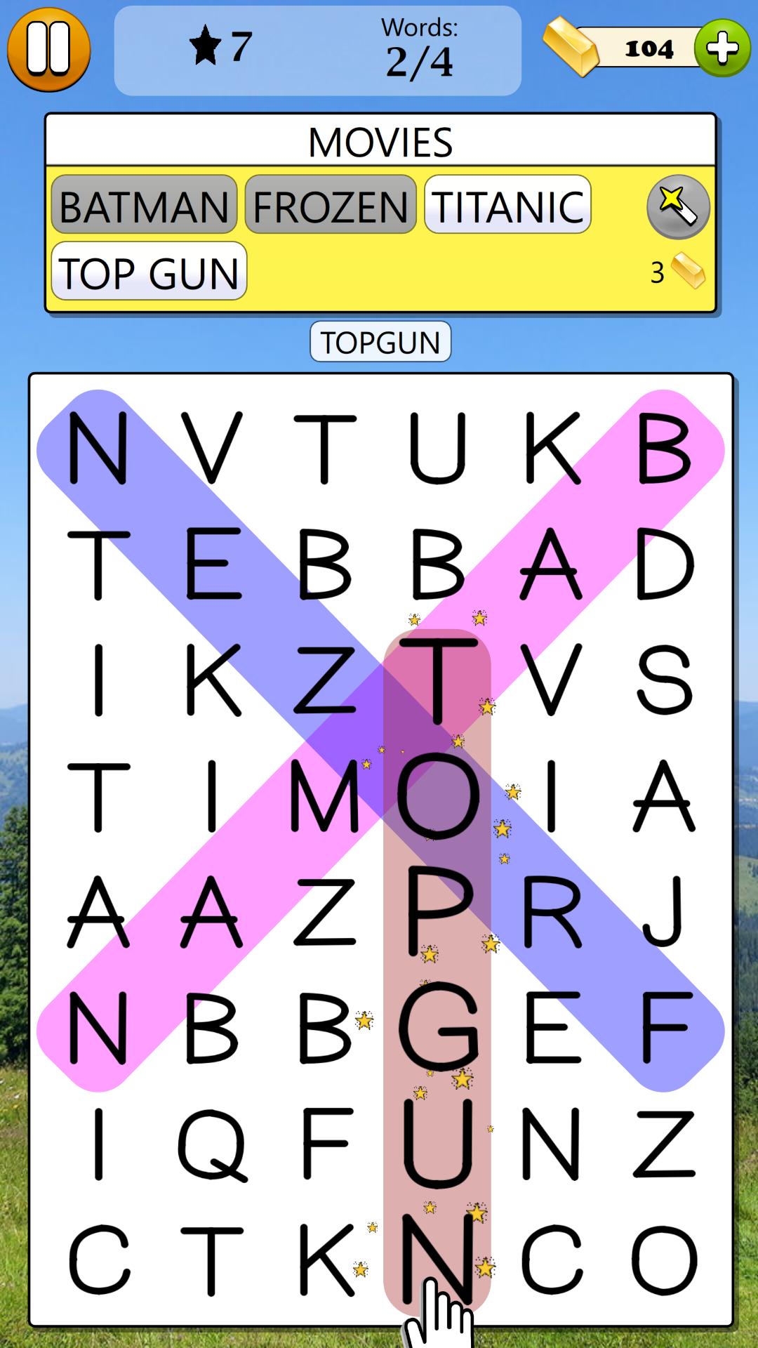 اسکرین شات 1 بازی Word Search - Word Game