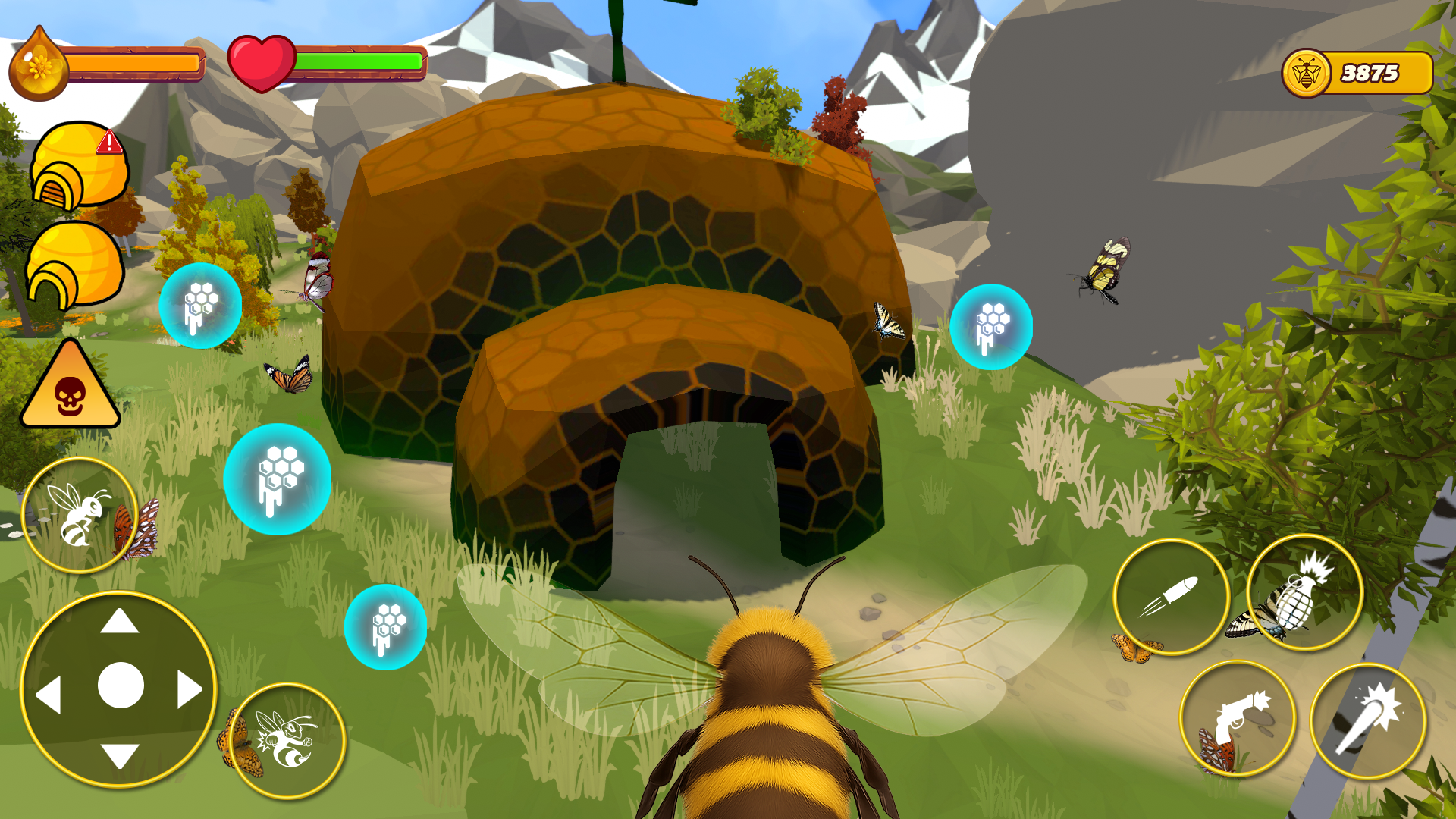 اسکرین شات 1 بازی Bee Simulator 3D: Hive World